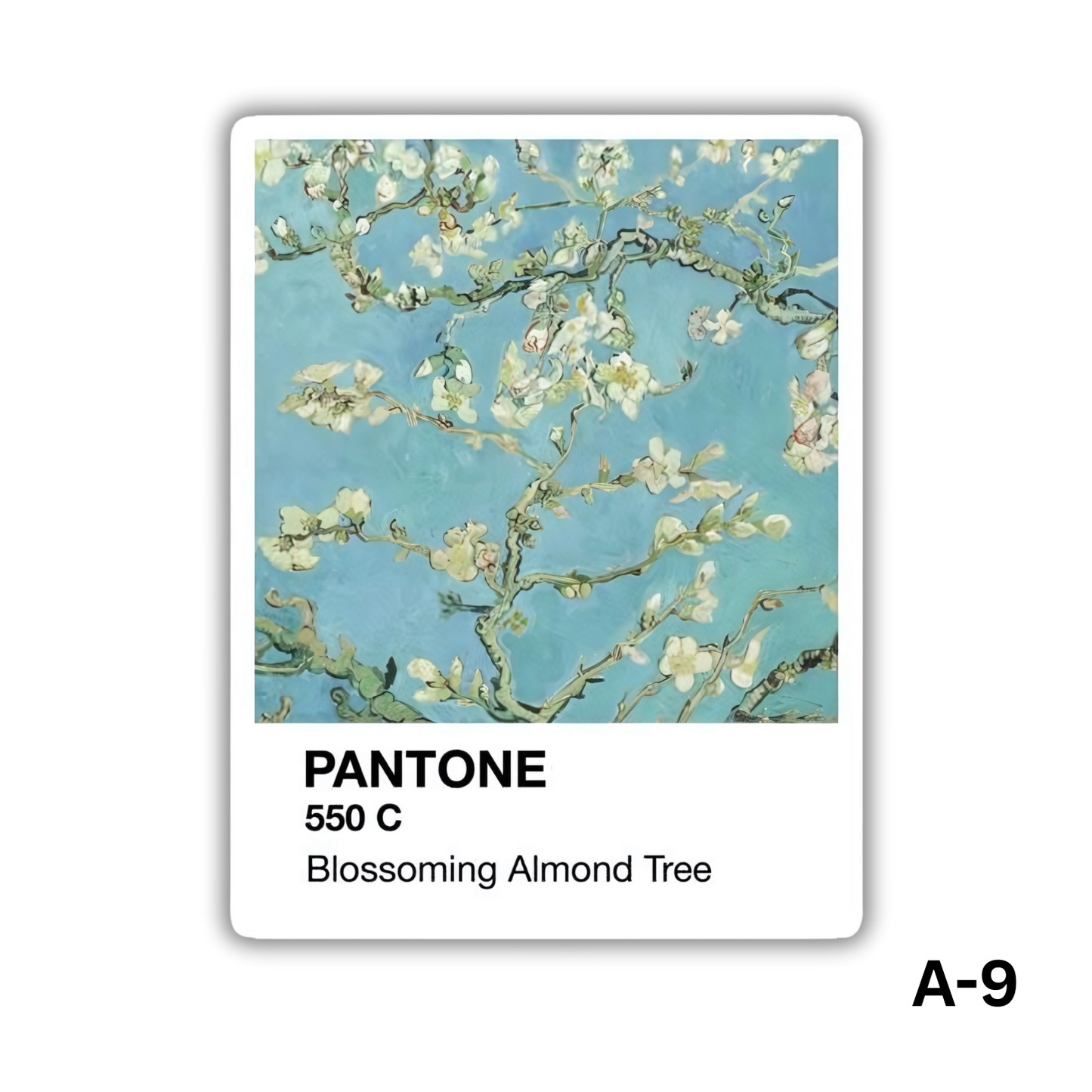 Blossoming almond tree(A-9)