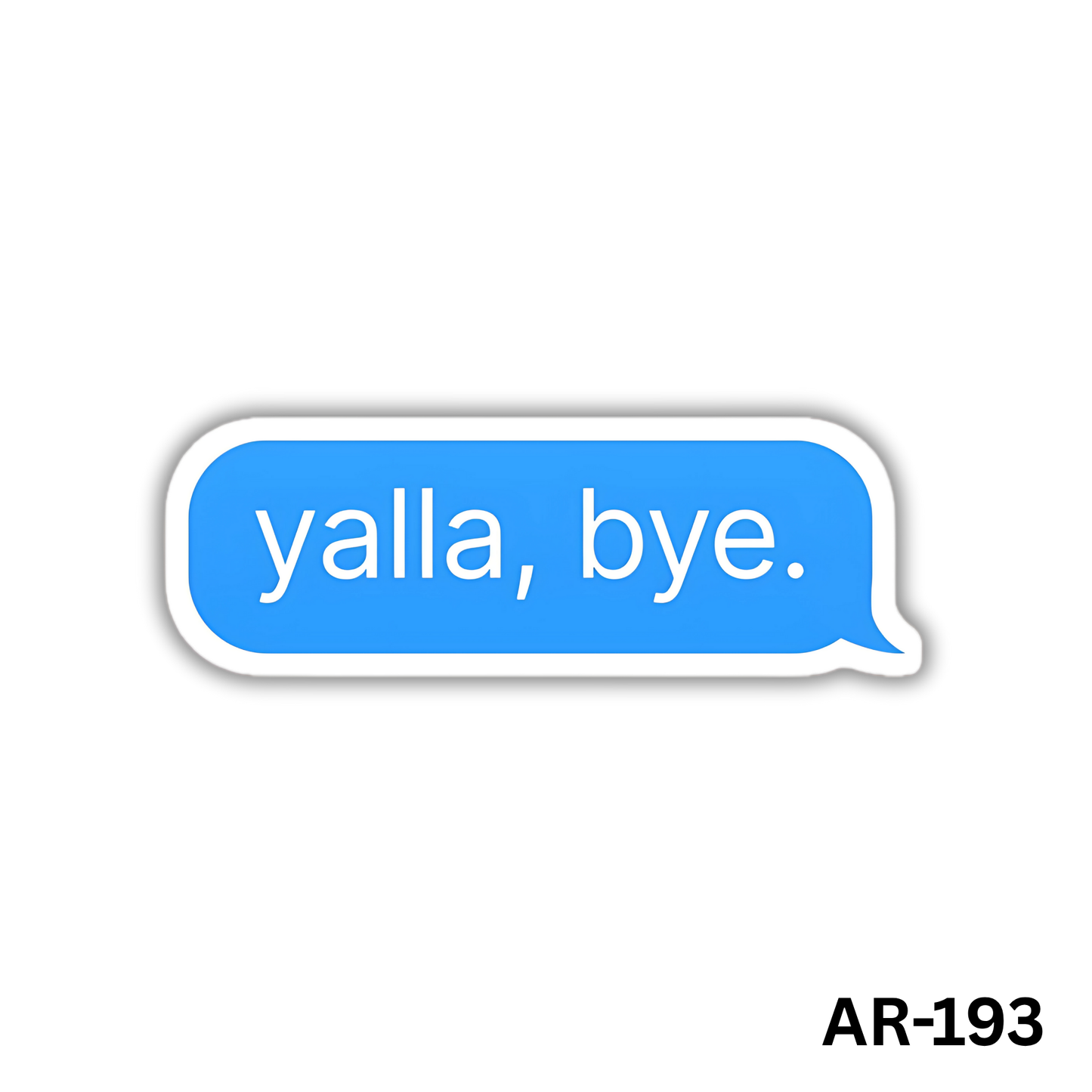Yalla bye(AR-193)