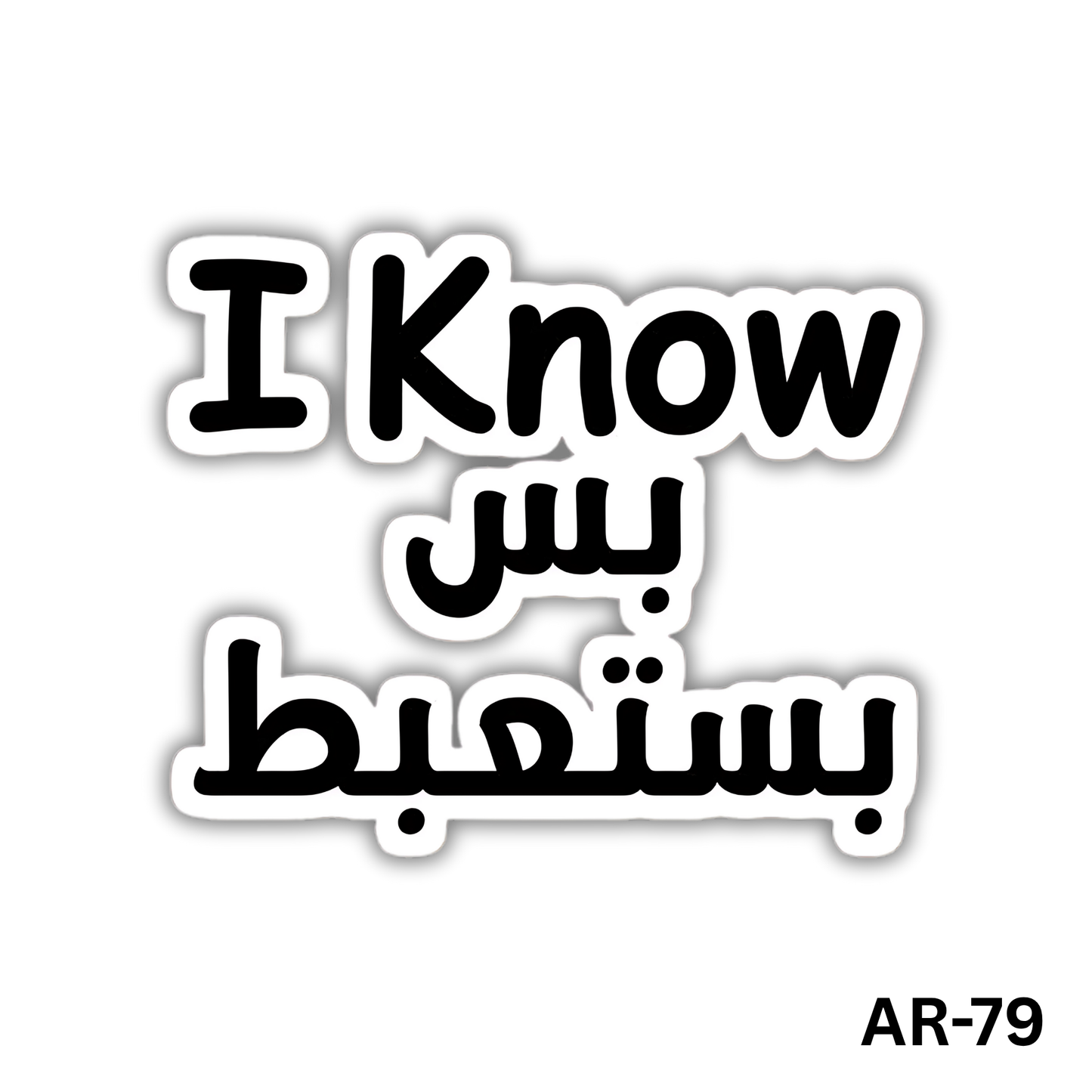 I Know bas basta3bat(AR-79)