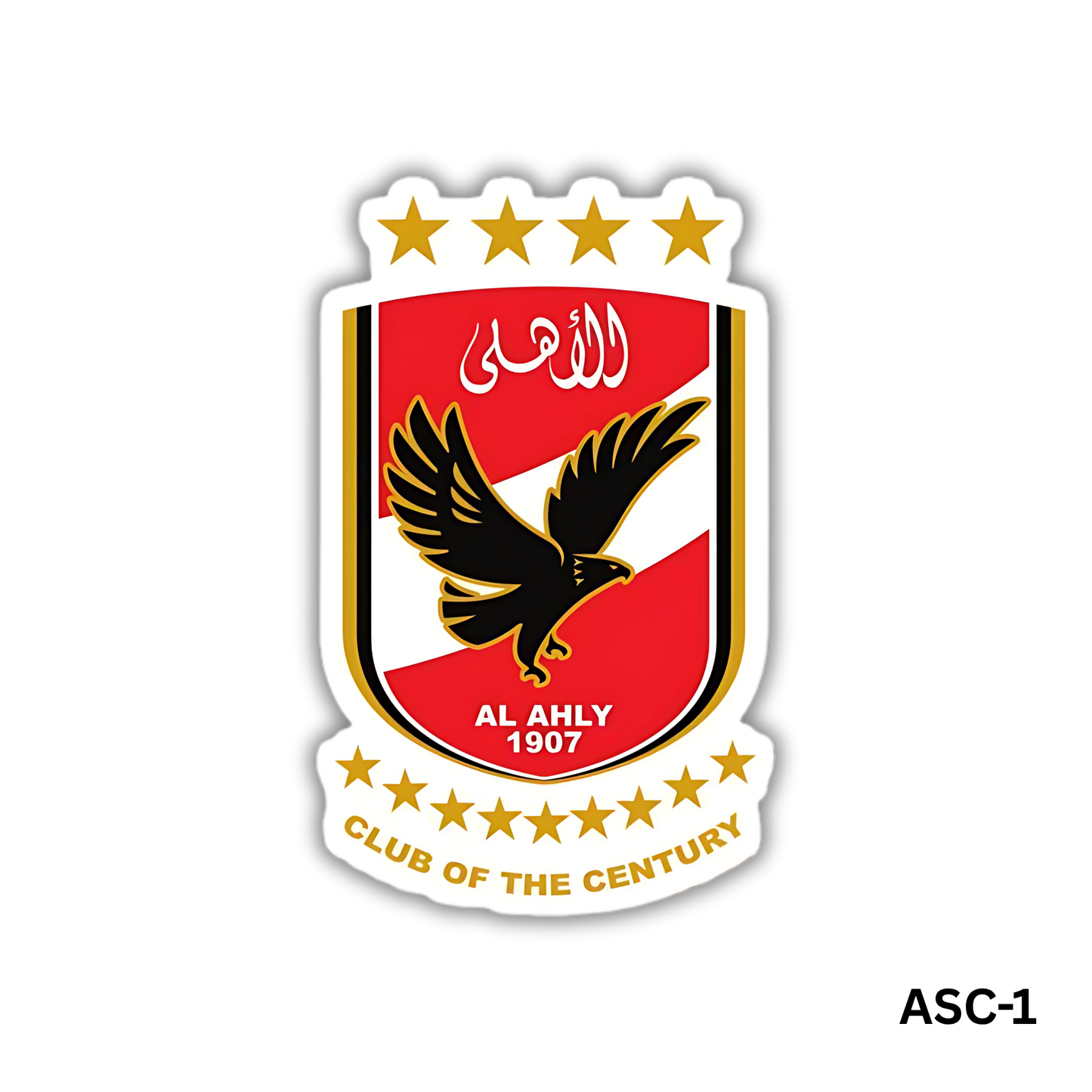 AL AHLY Logo sticker (ASC-1)