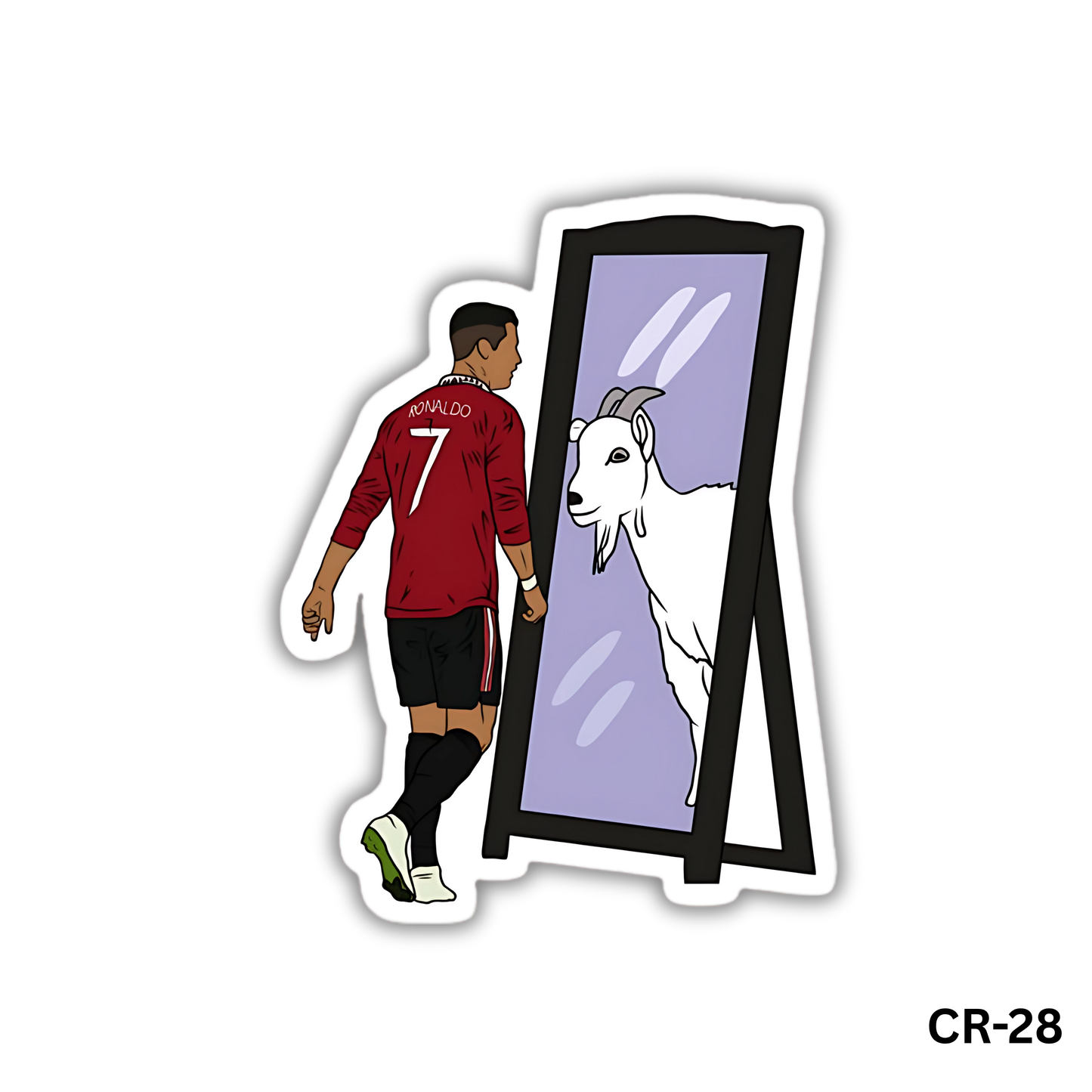 goat in the miror human in life(CR-28)