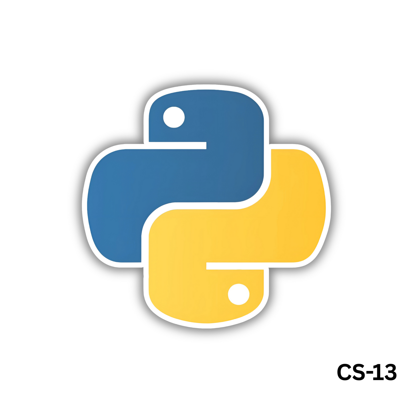 python sticker (CS-13)
