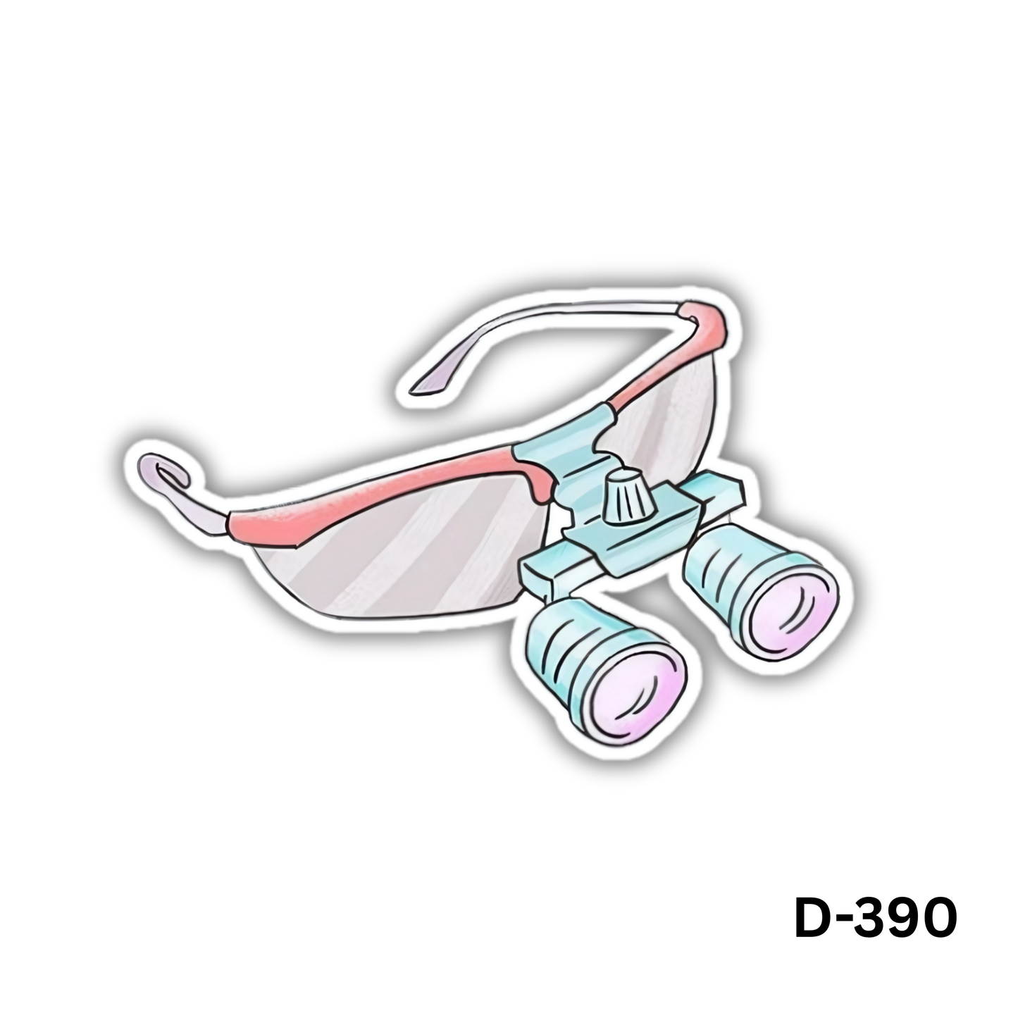 Dental Loop sticker(D-390)