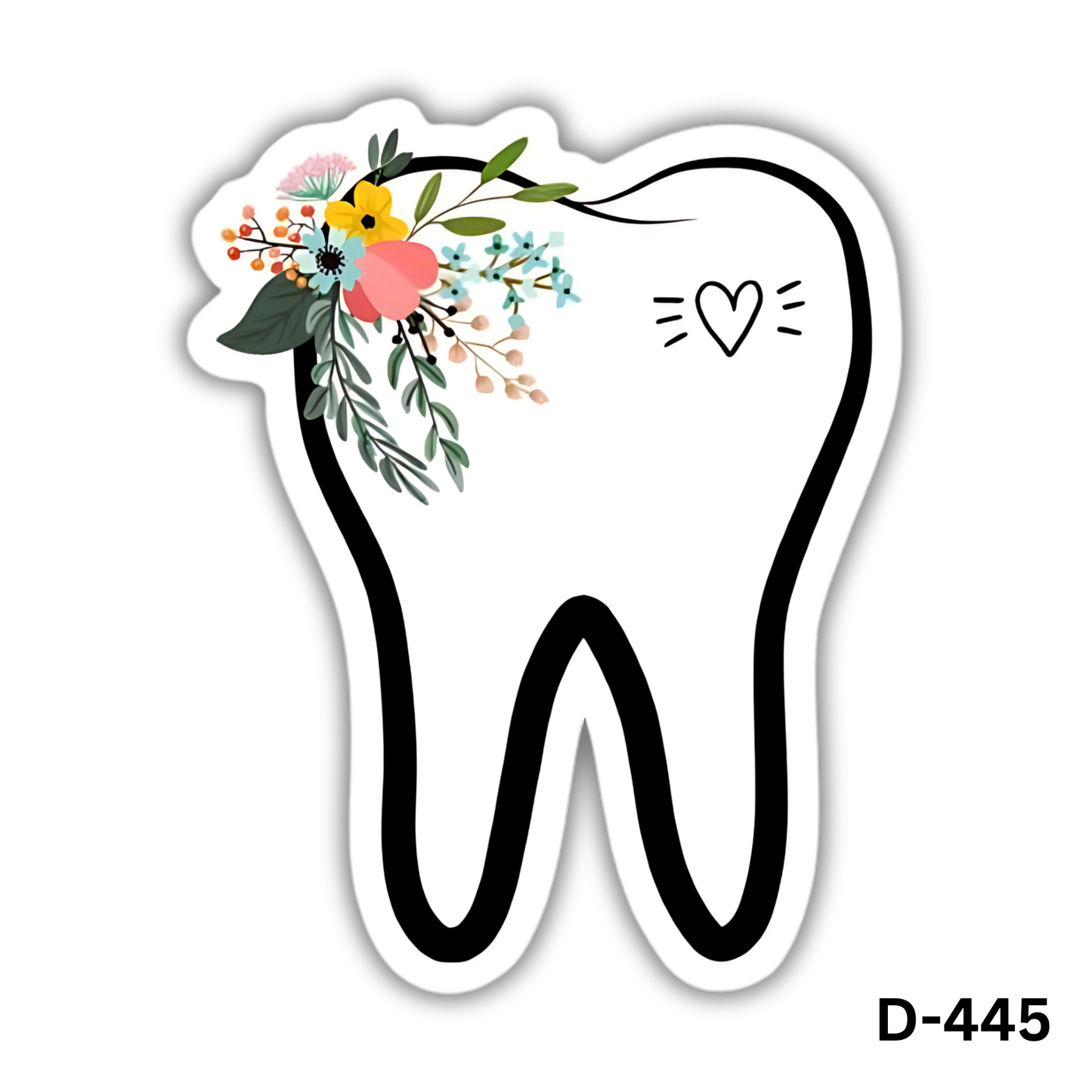 Flower tooth dentist(D-445)