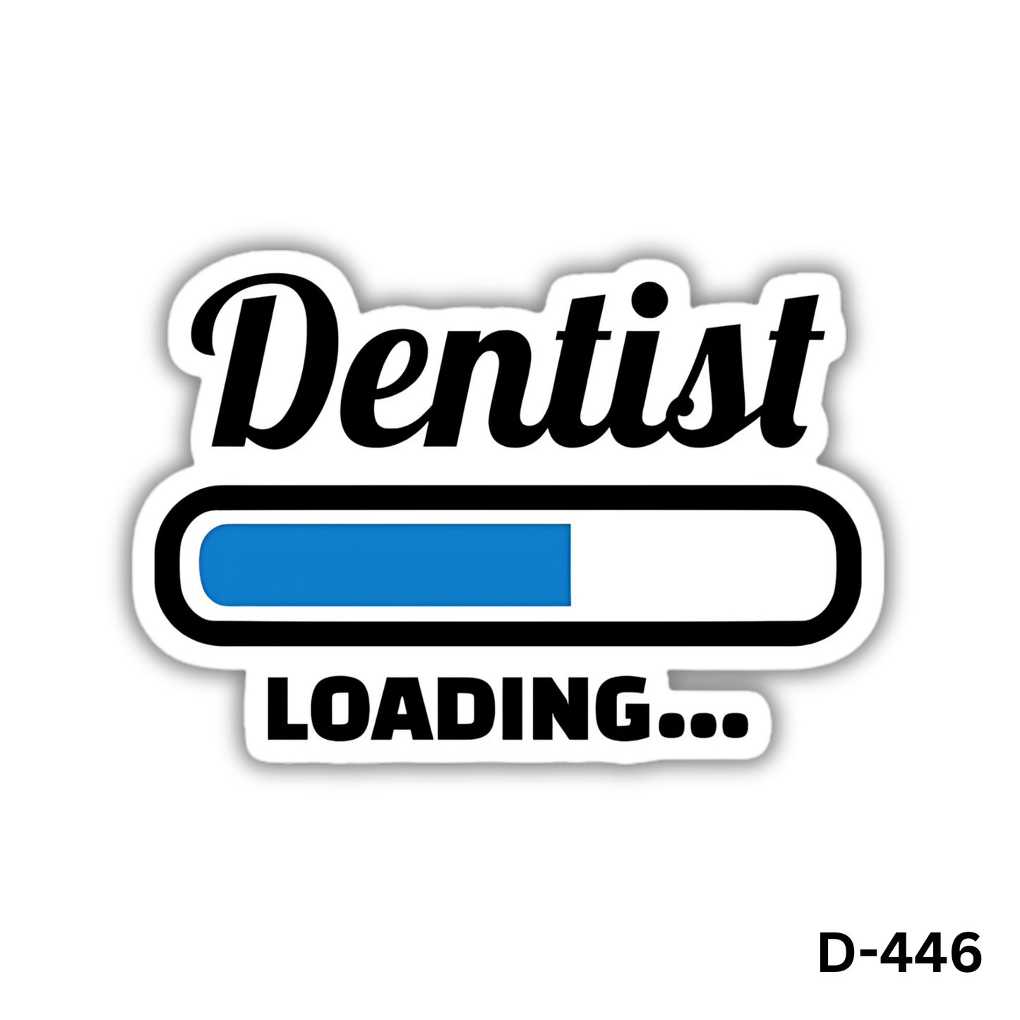 Dentist Loading sticker(D-446)