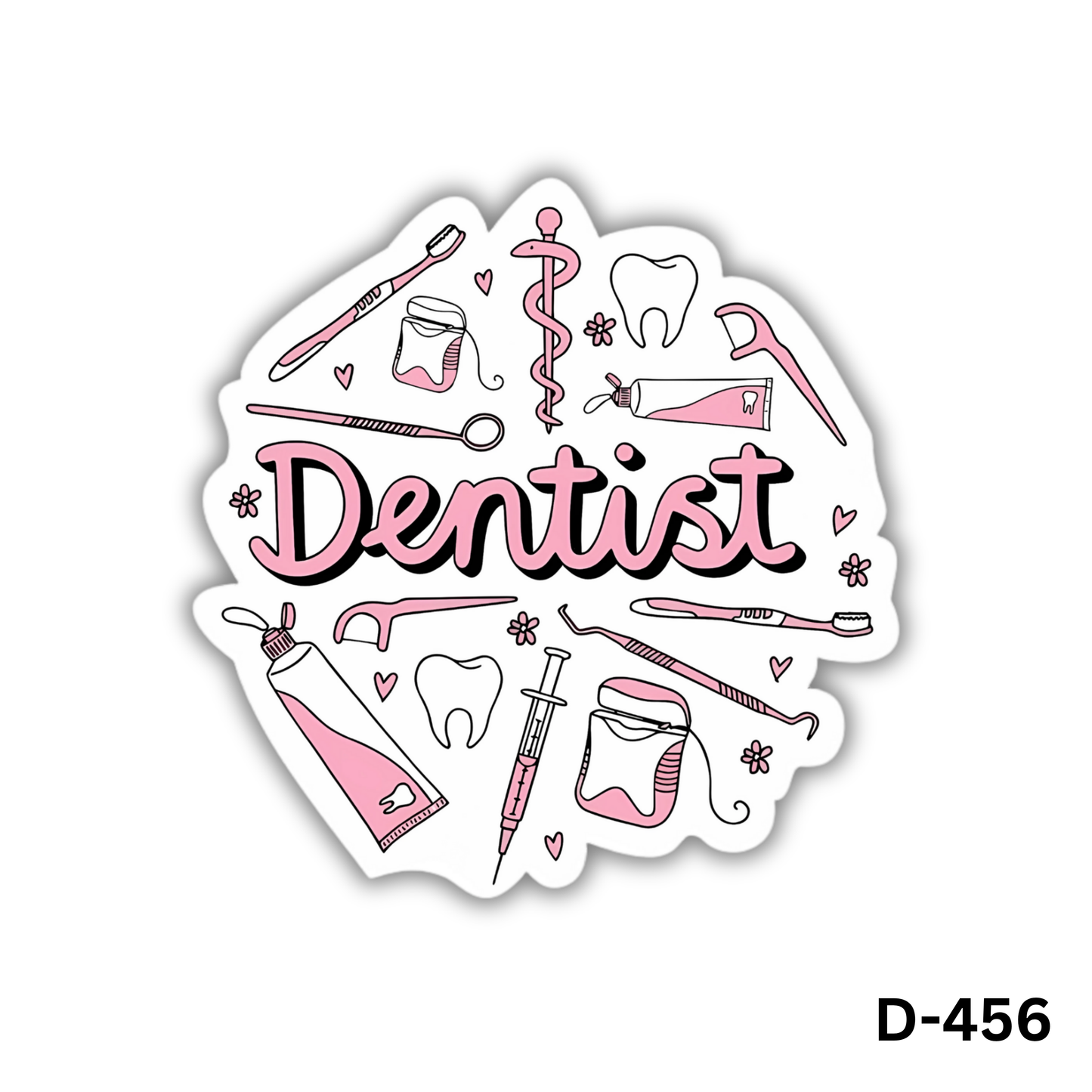 Dentist sticker(D-456)