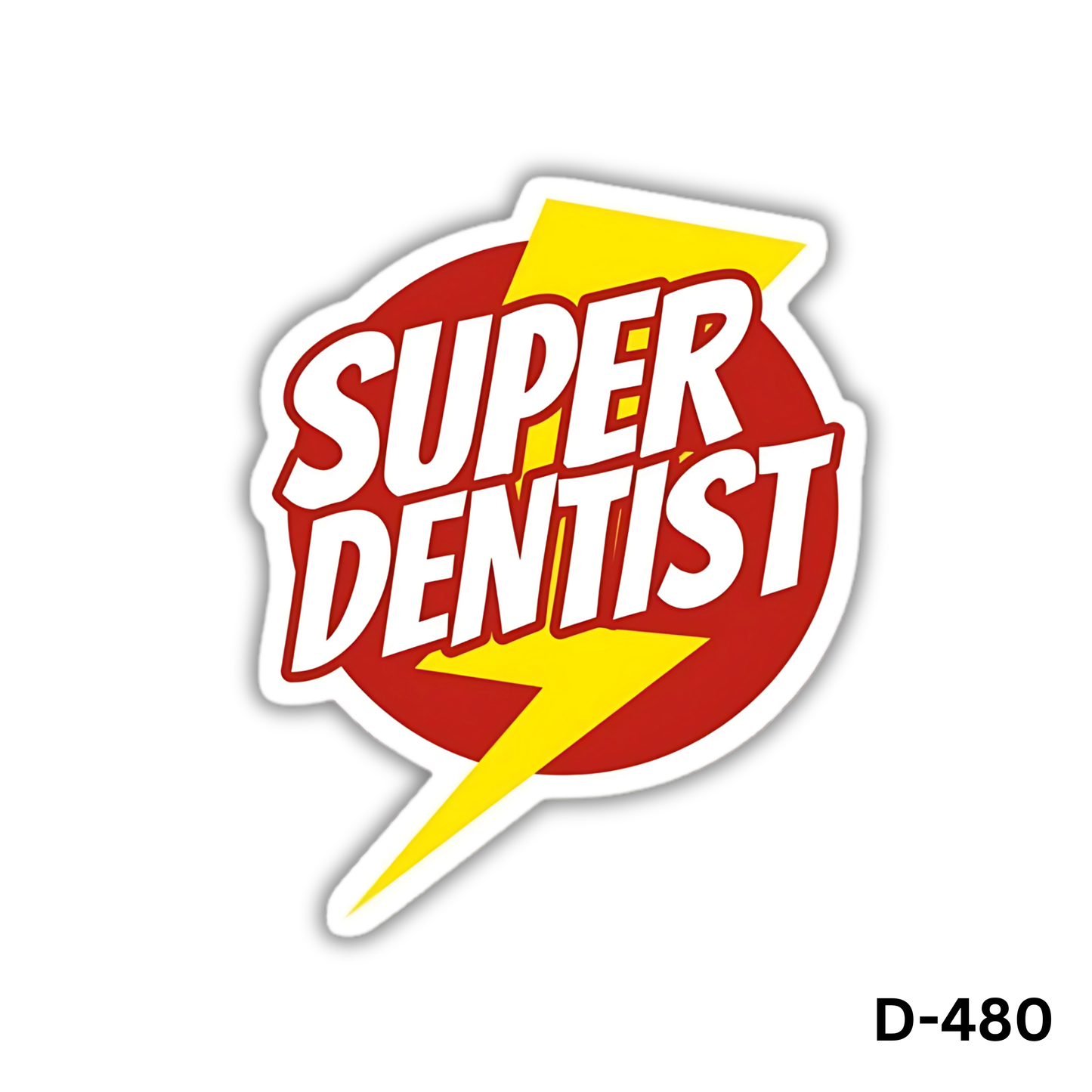 SUPER DENTIST sticker(D-480)