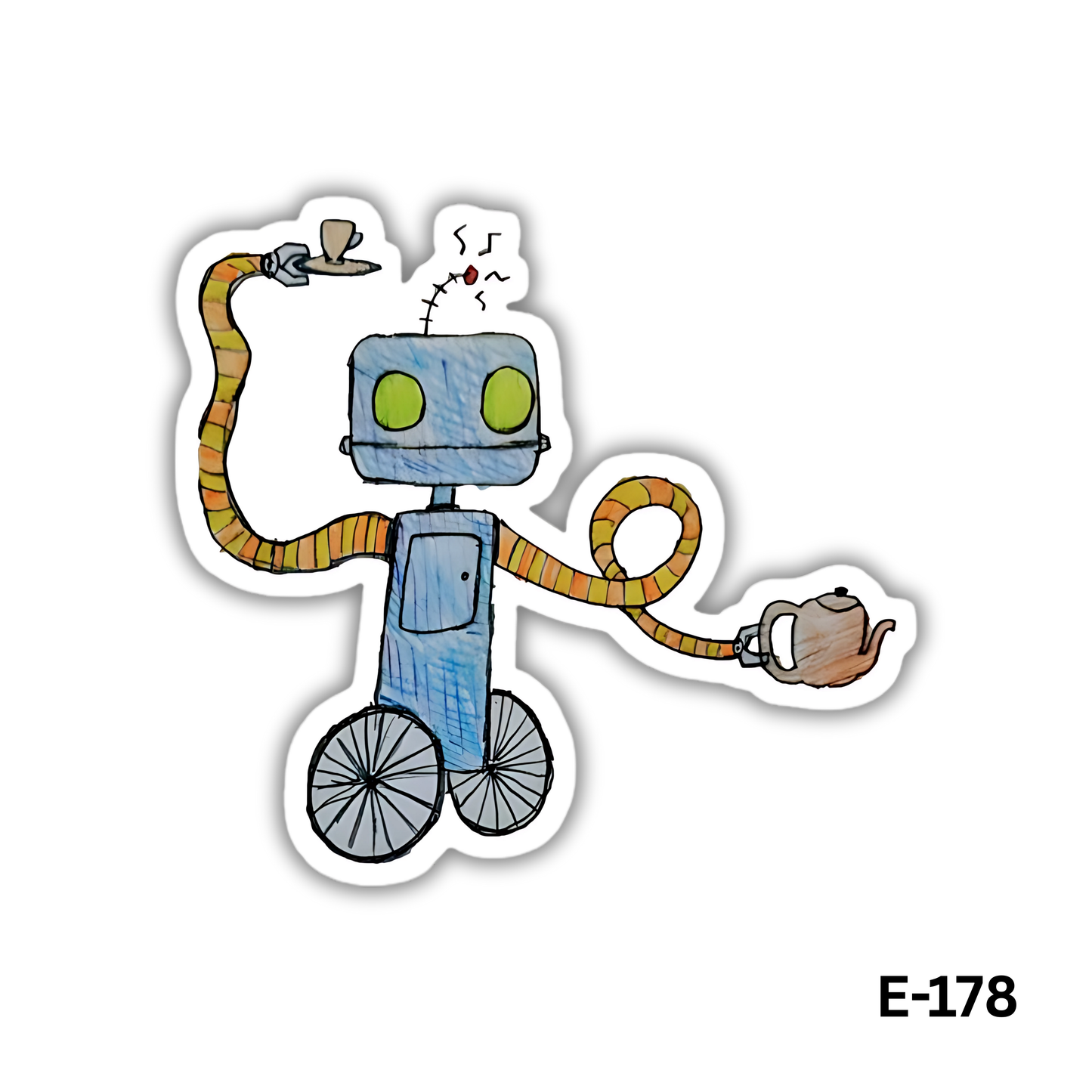 Isaac Asimov Sticker (E-178)