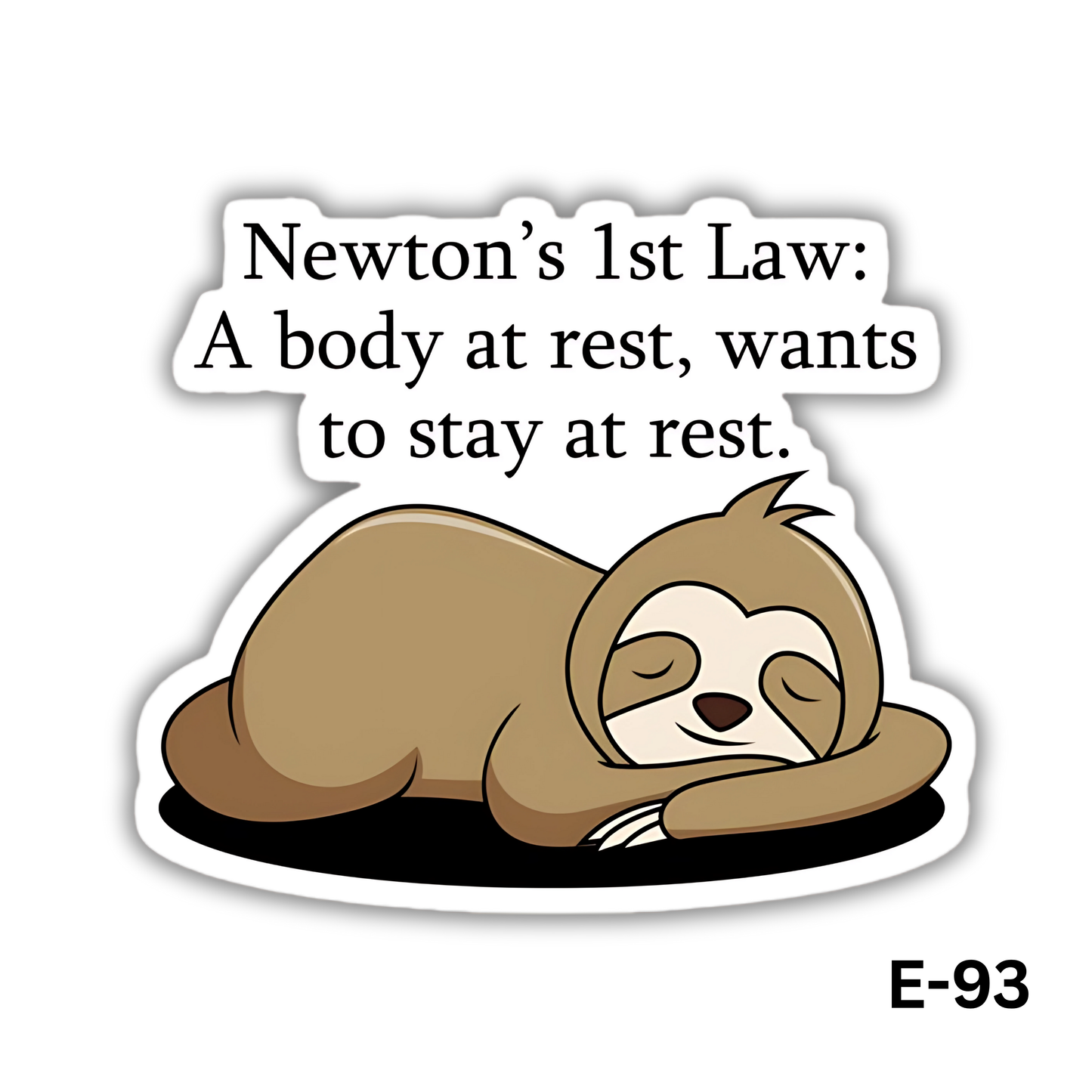 Funny Newton's Law (E-93)