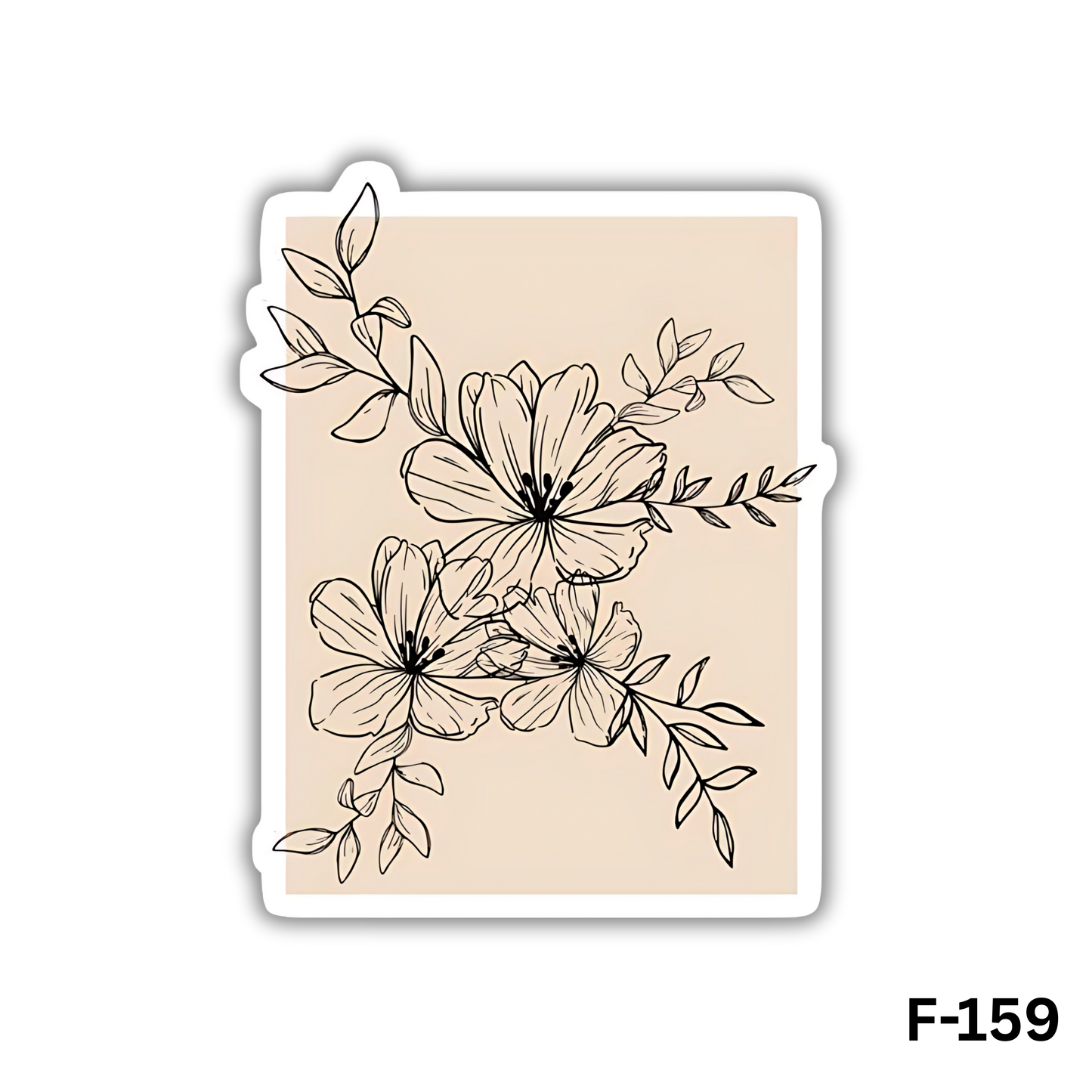 Flower stamps(F-159)