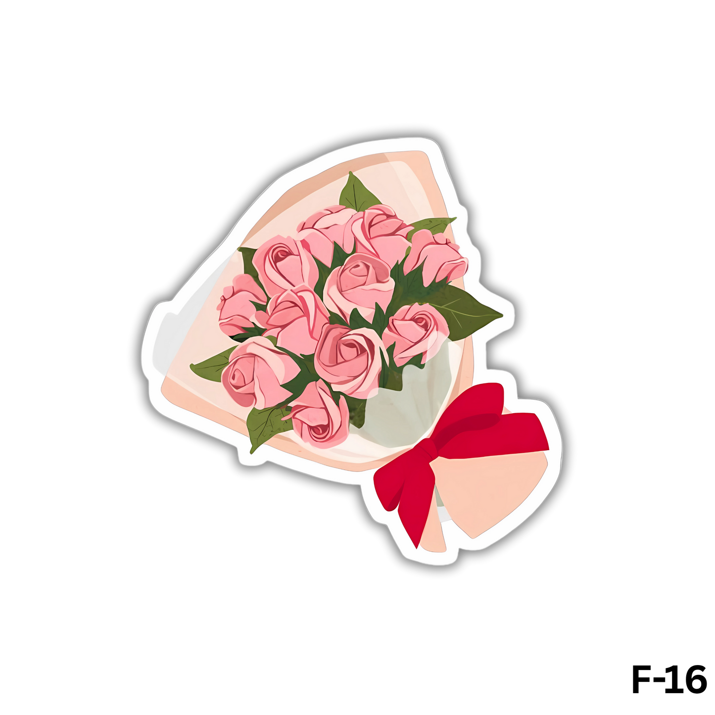 Bouquet of Pink Roses(F-16)