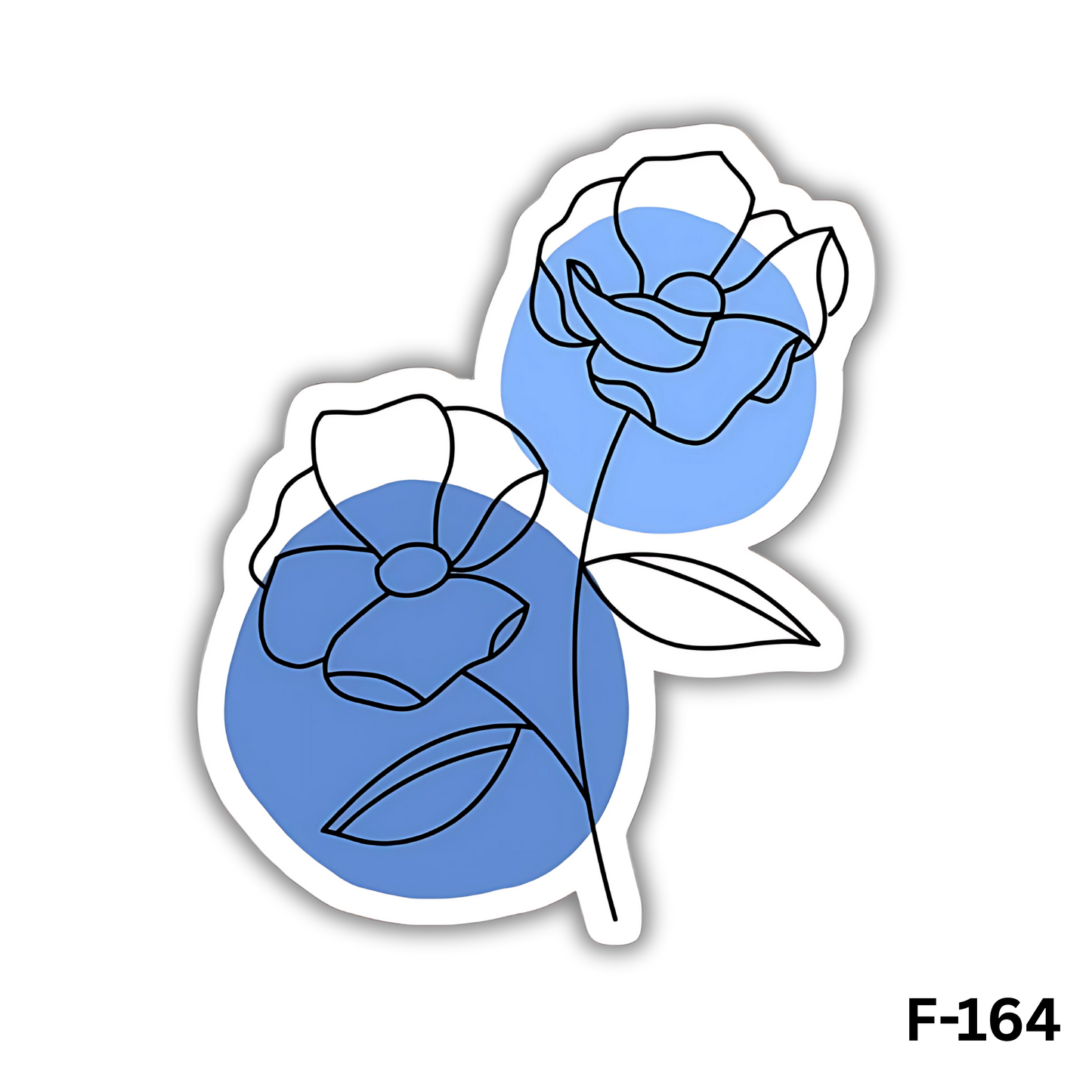 Boho Flower sticker(F-164)