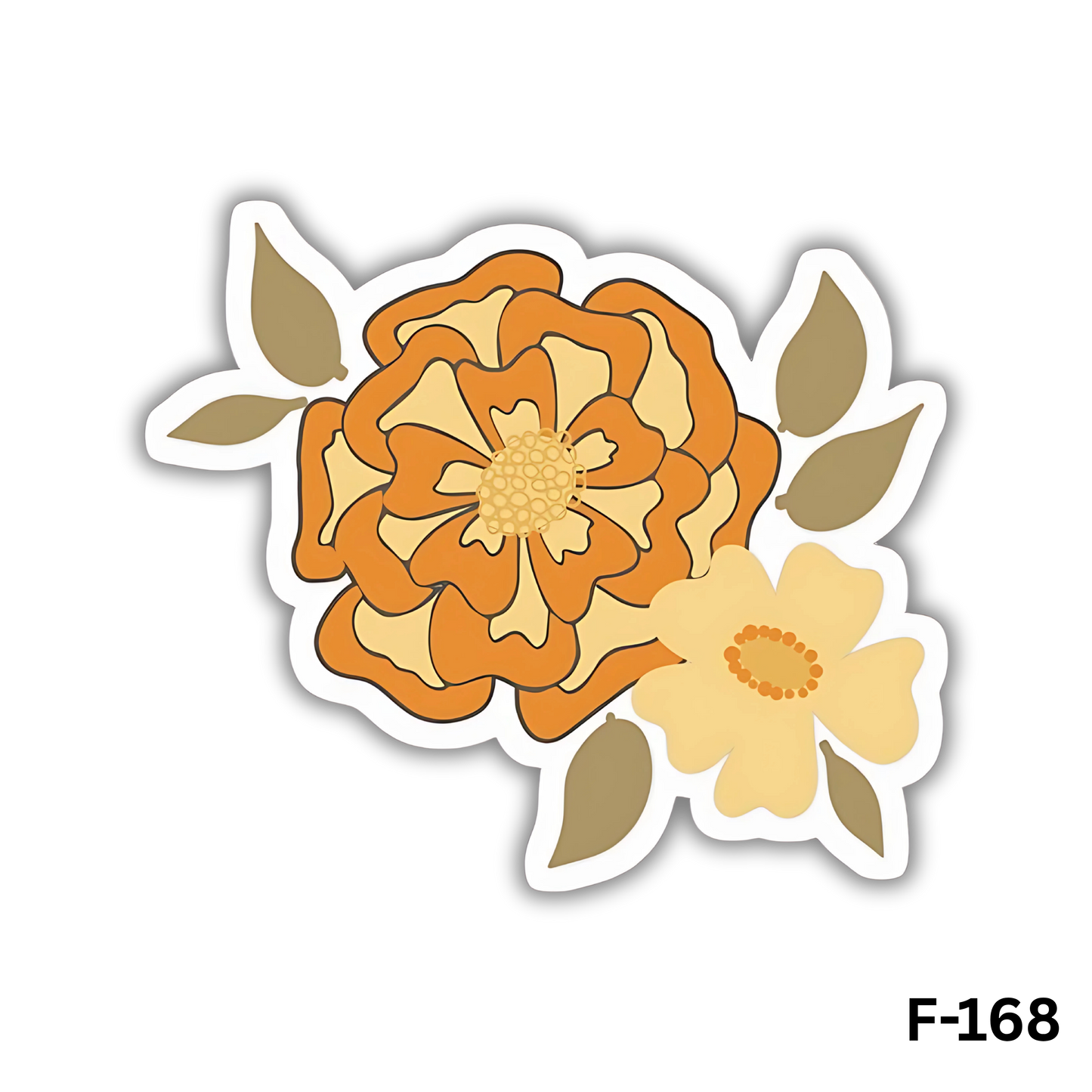 Mustard Vine Floral design(F-168)