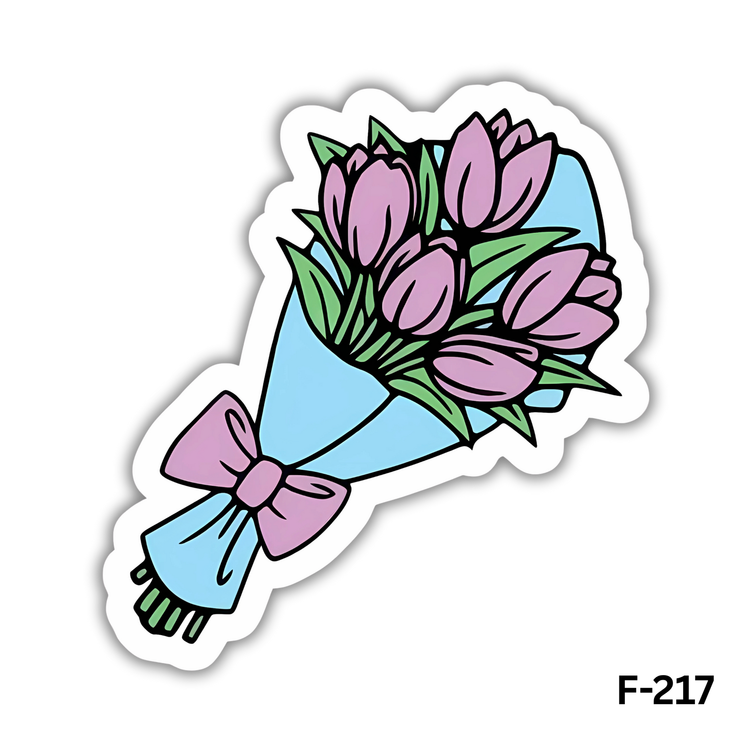 Purple Tulip bouquet(F-217)