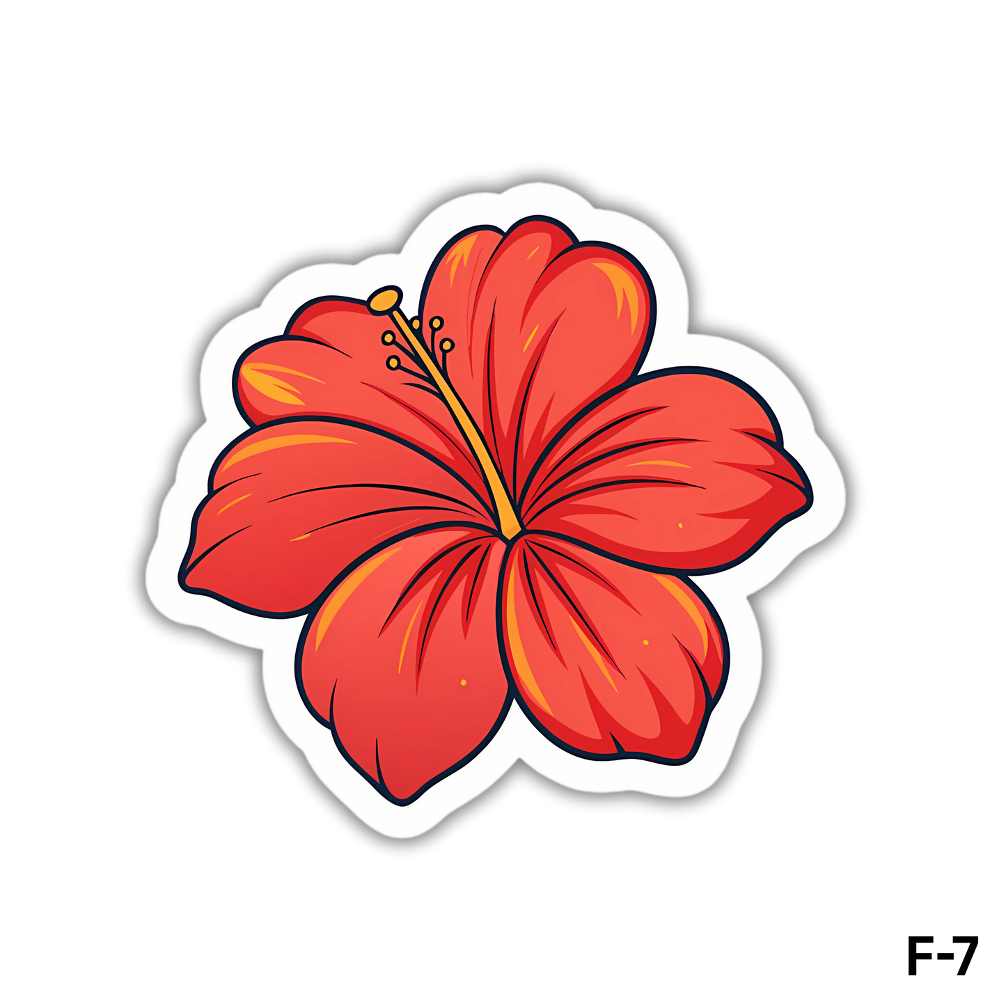 Hibiscus rosa-sinensis(F-7)