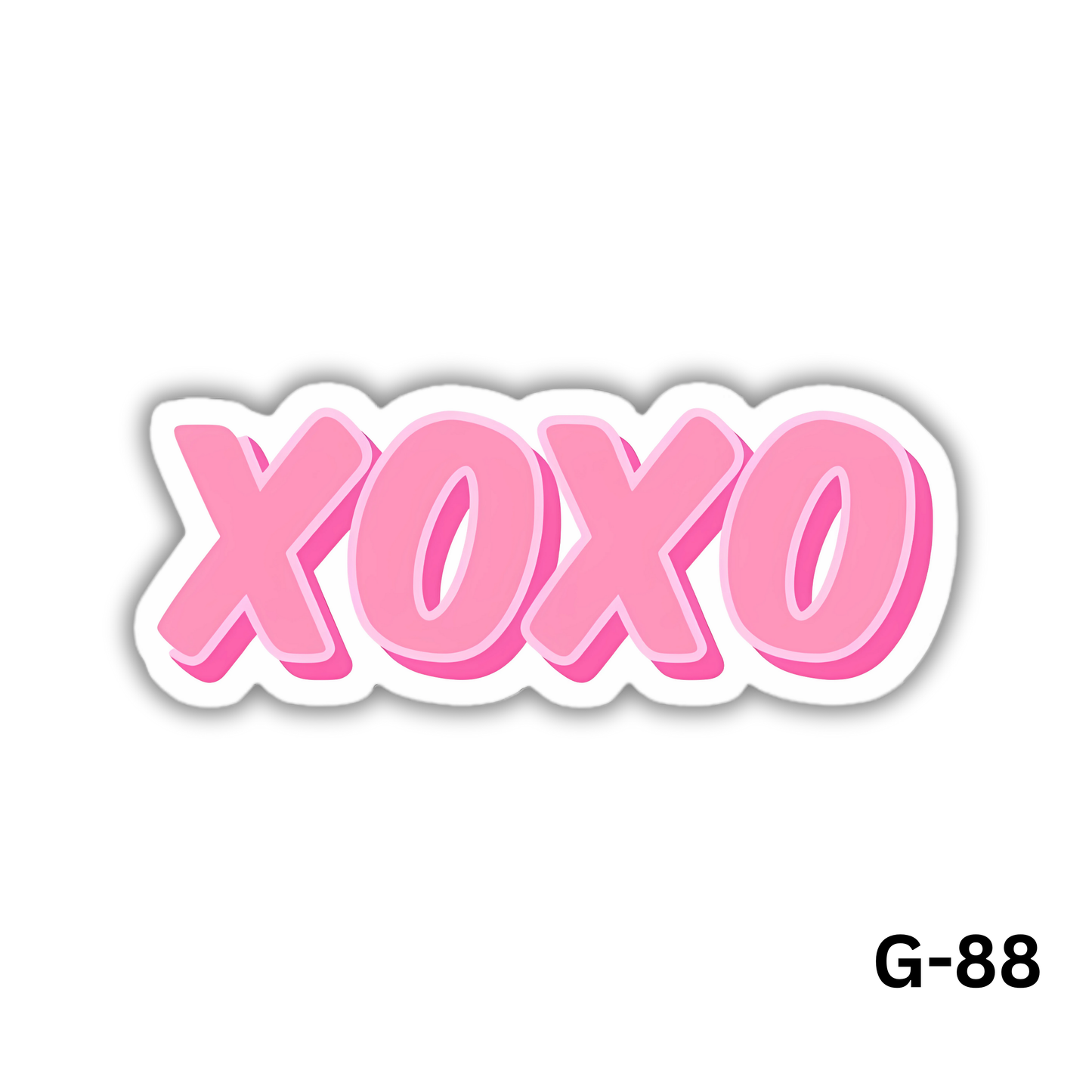 XOXO Sticker (G-88)