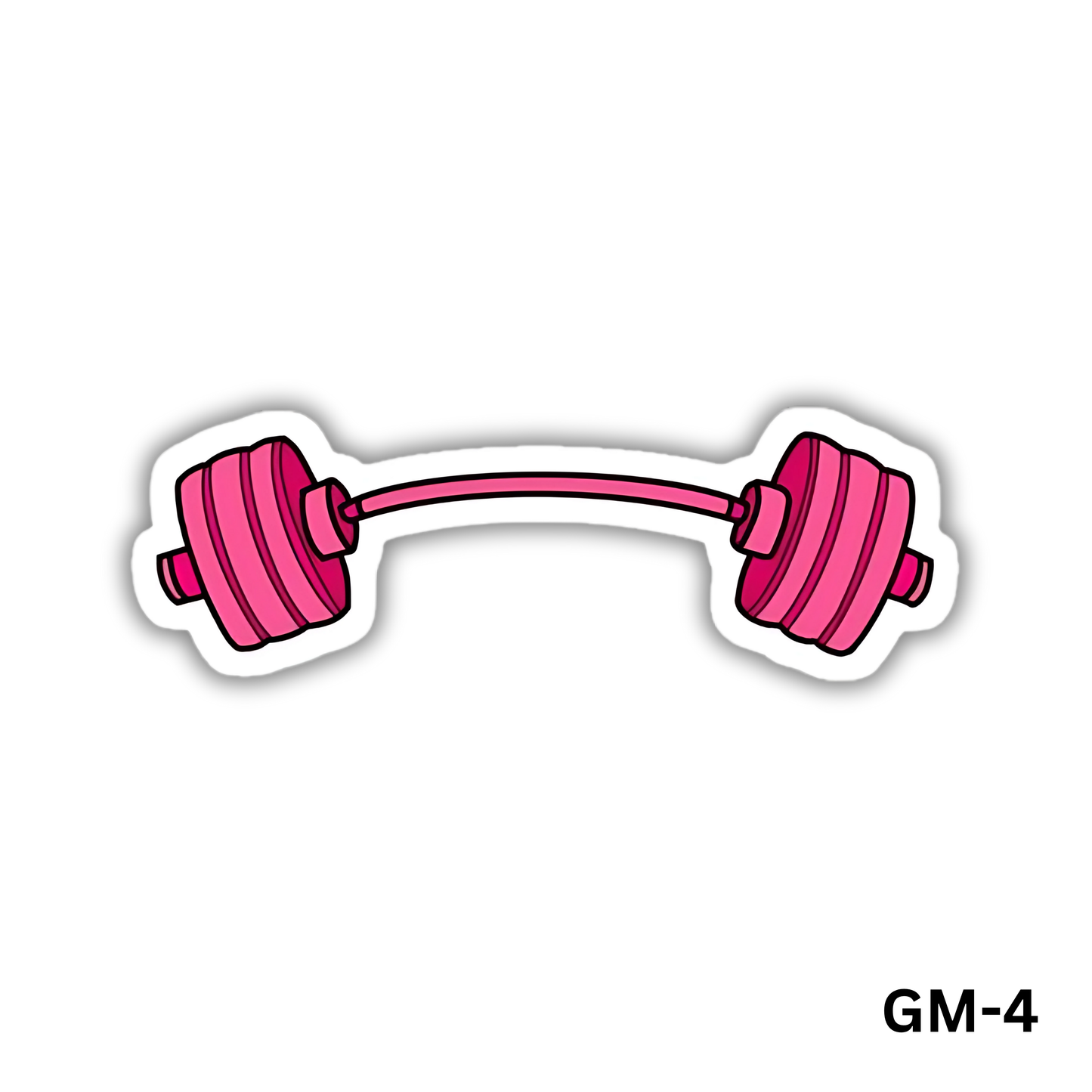 Pink Curved Barbell(GM-4)