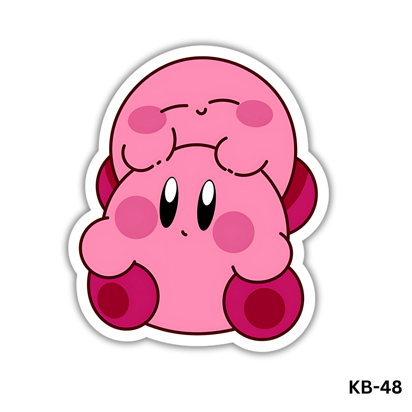 Kirby Twins sticker(KB-48)