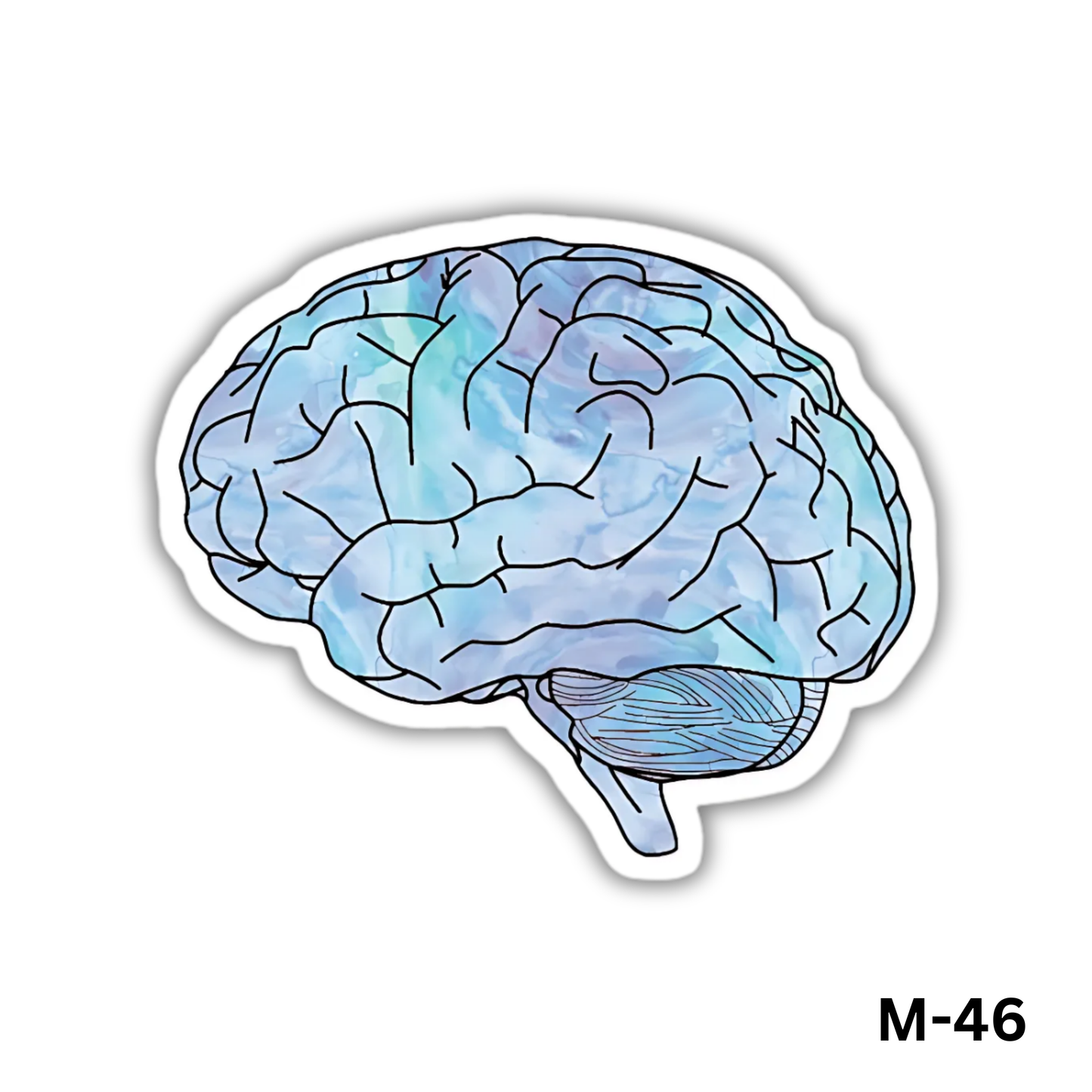 Brain Sticker(M-46)
