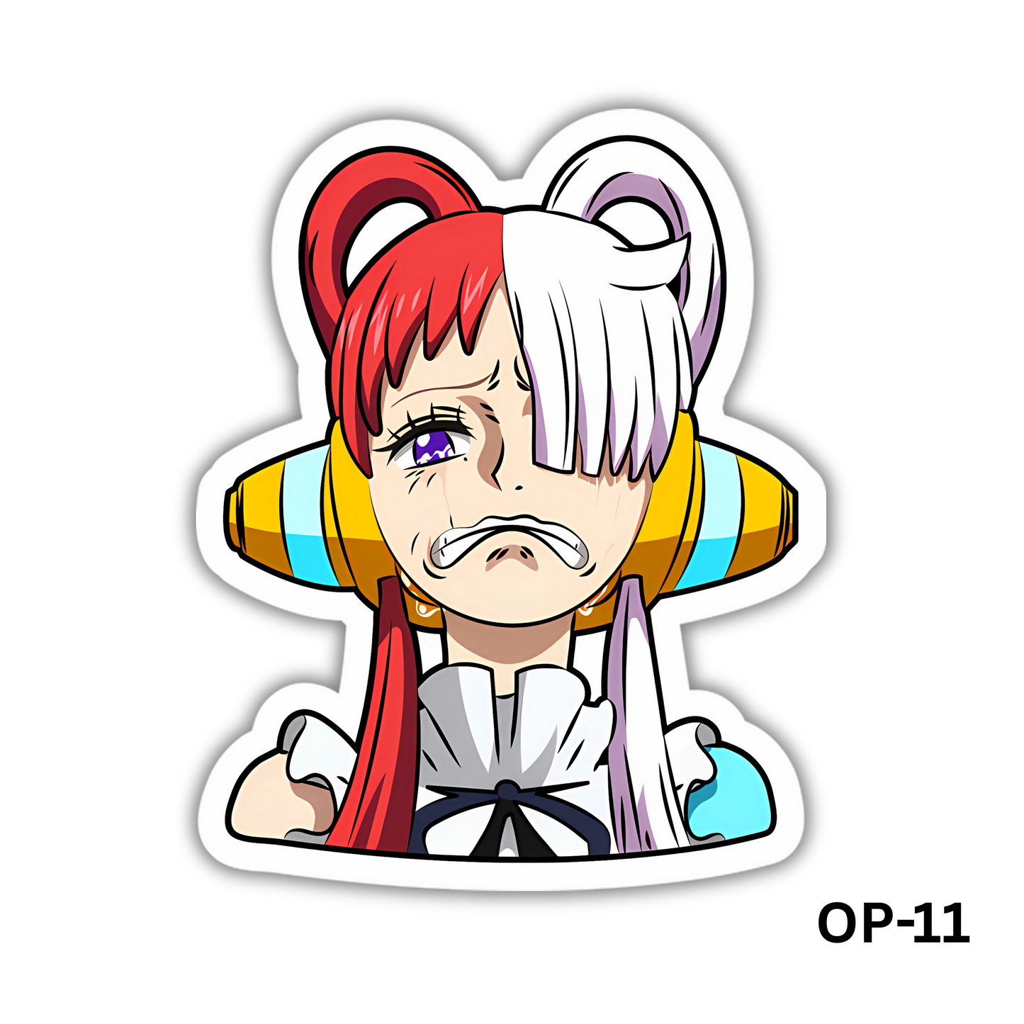 One Piece Uta Weeps Sticker (OP-11)