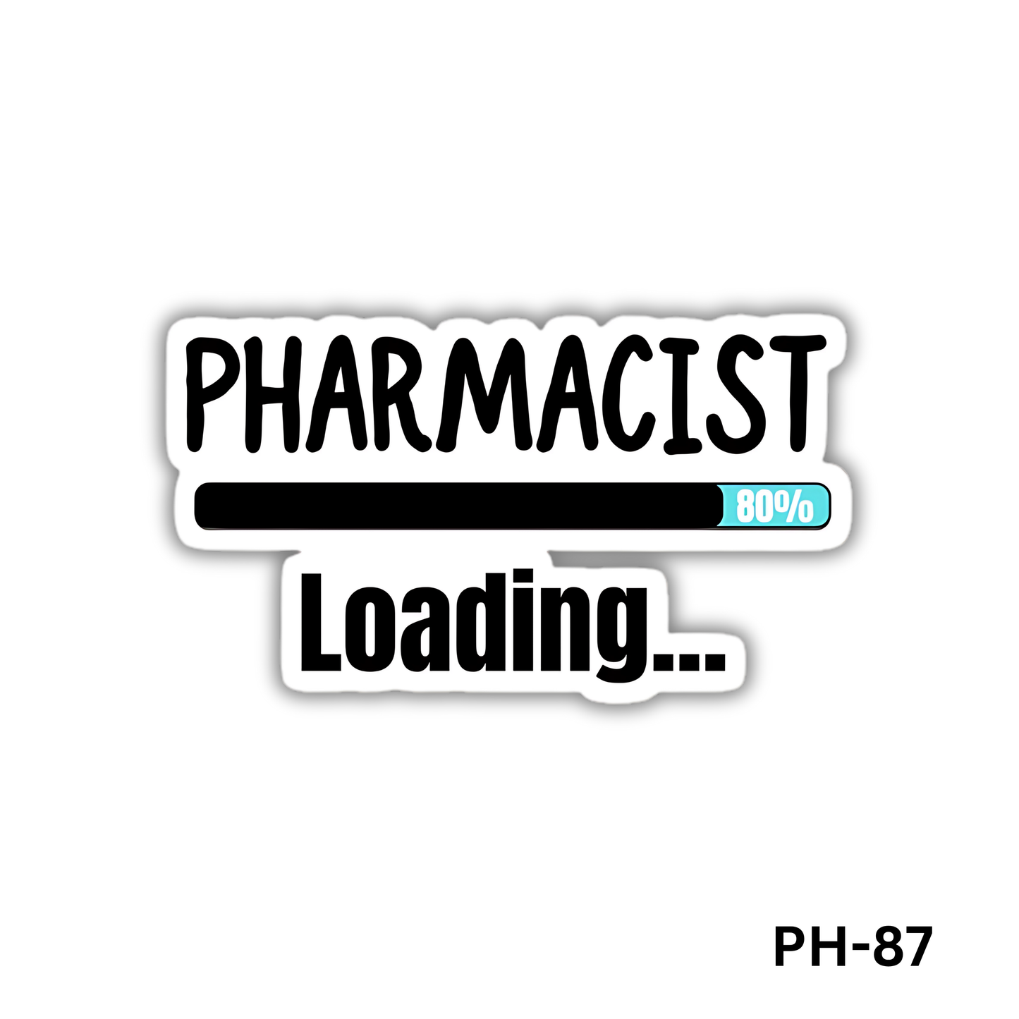 Pharmacist loading sticker(PH-87)
