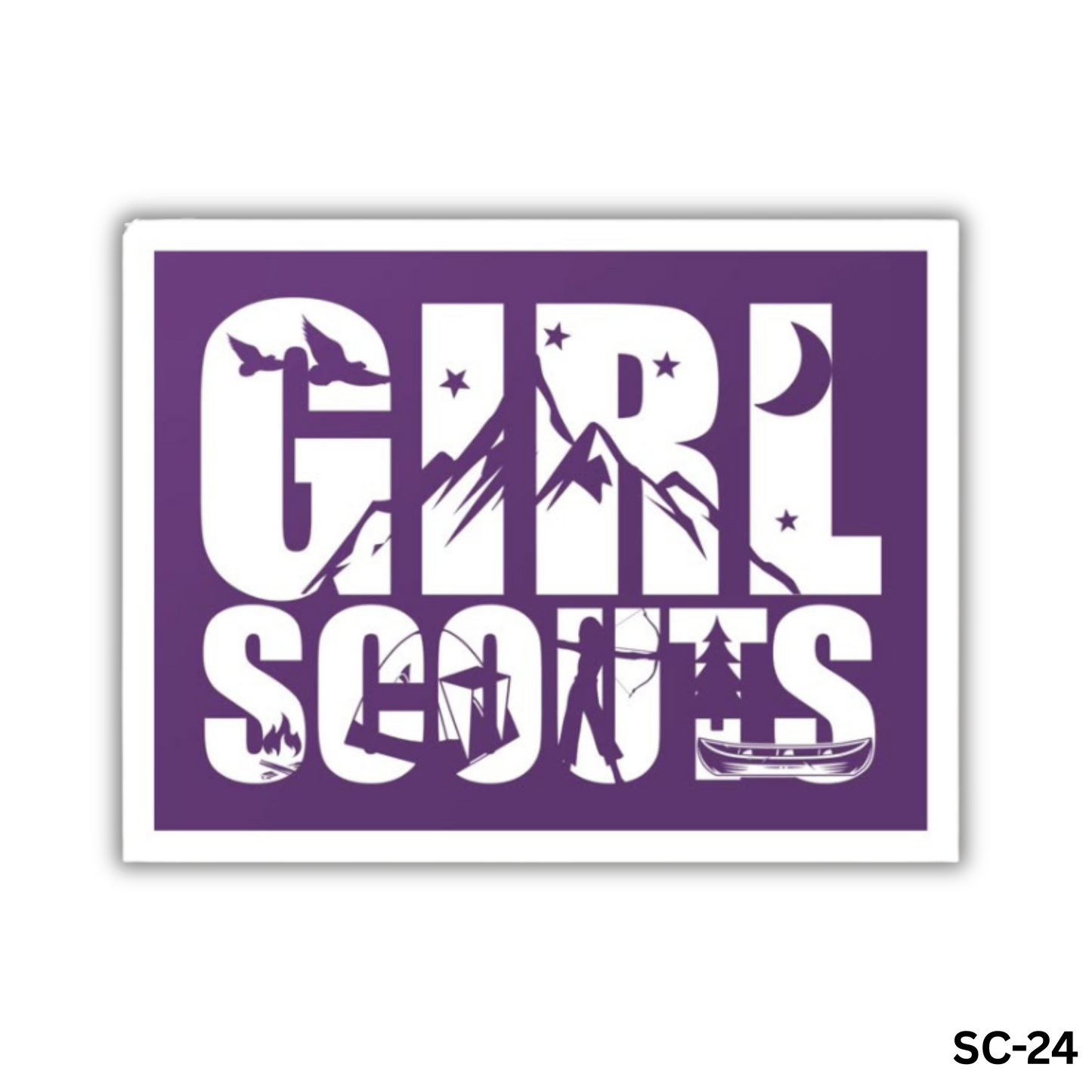 GIRL SCOUTS sticker(SC-24)