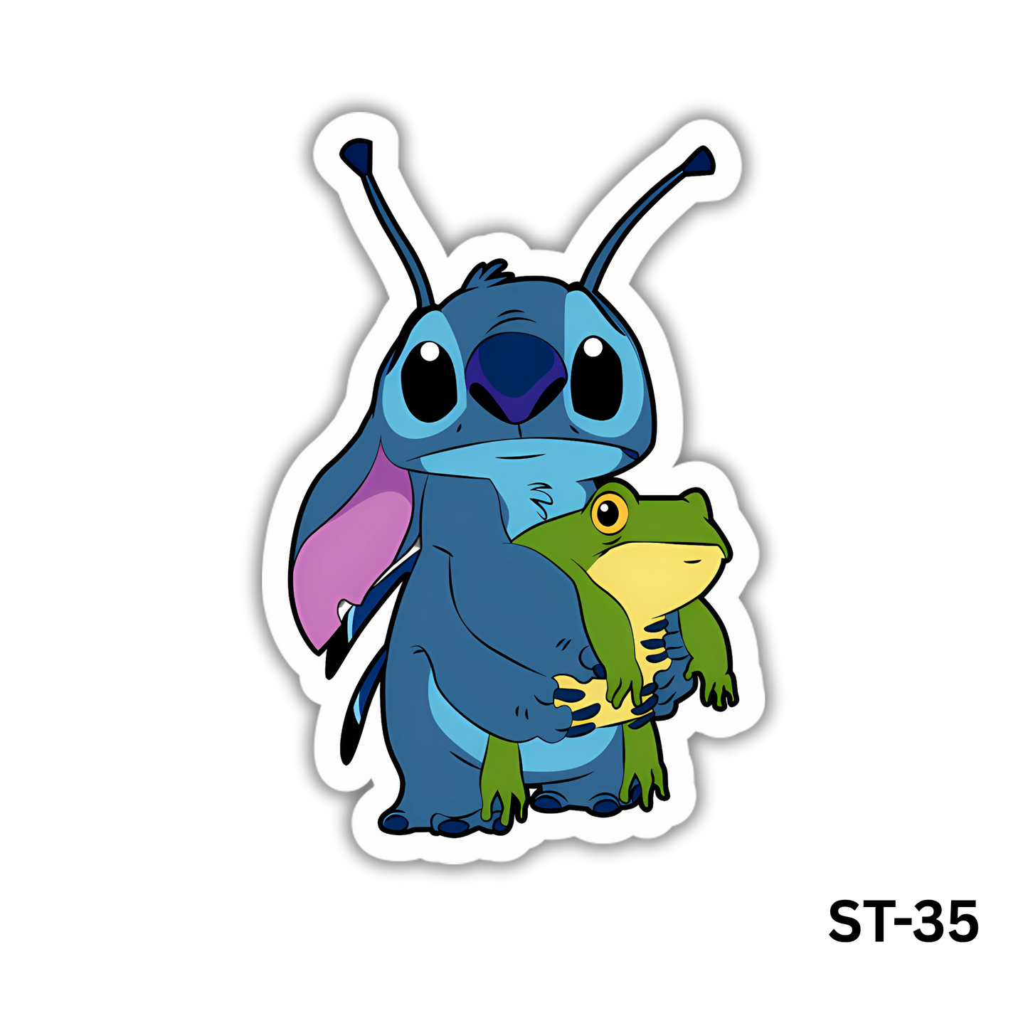 Stitch & Frog Sticker (ST-35)
