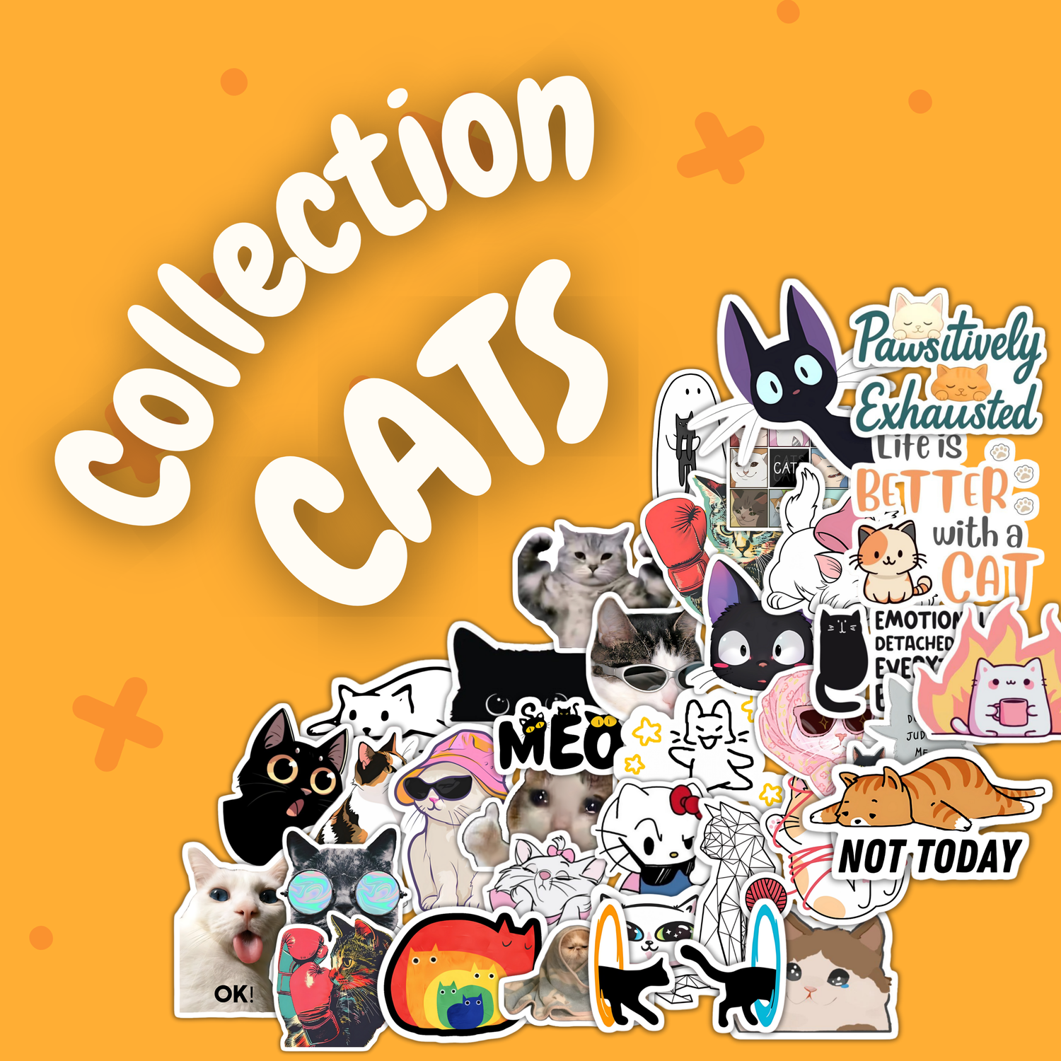 CATS STICKERS