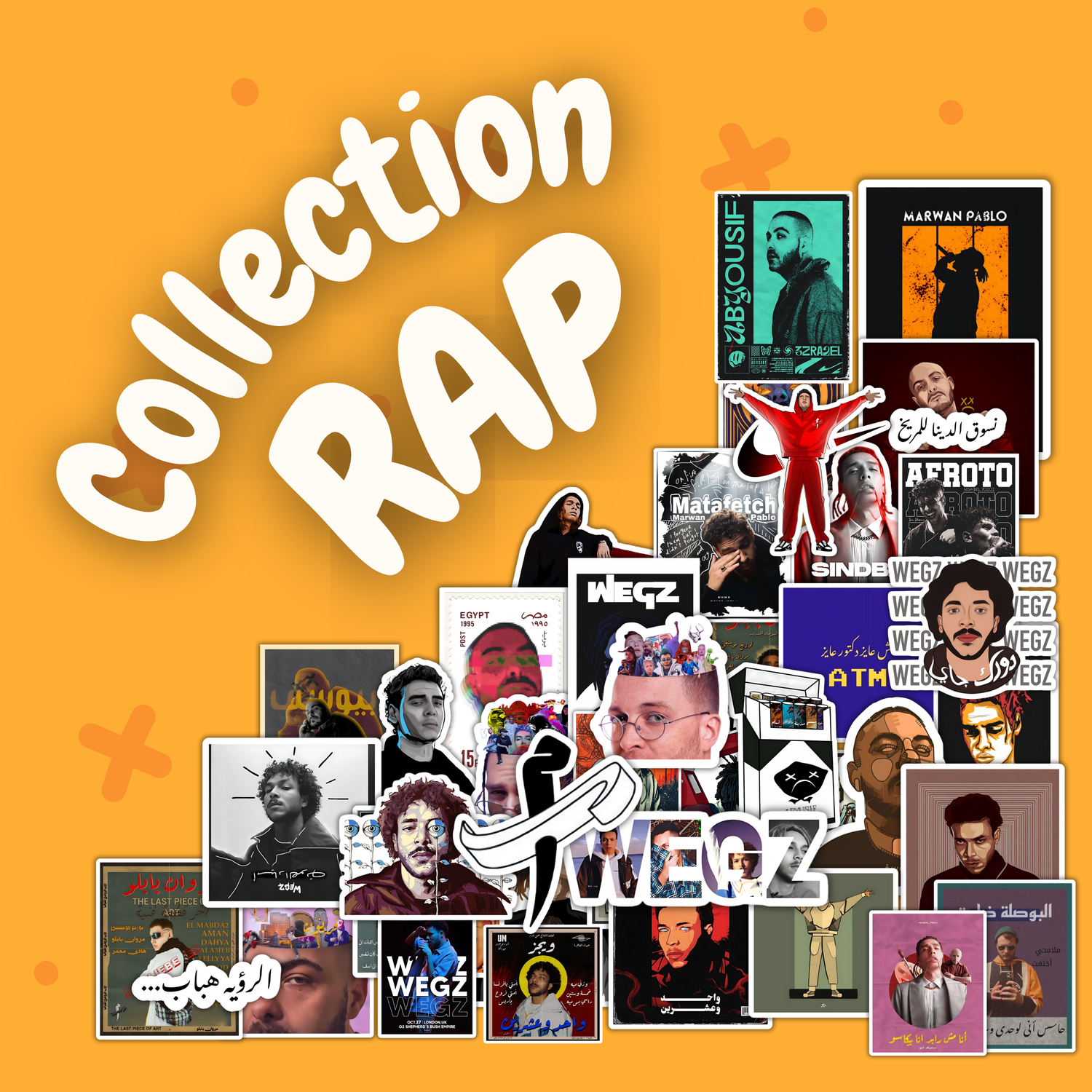 RAP Stickers