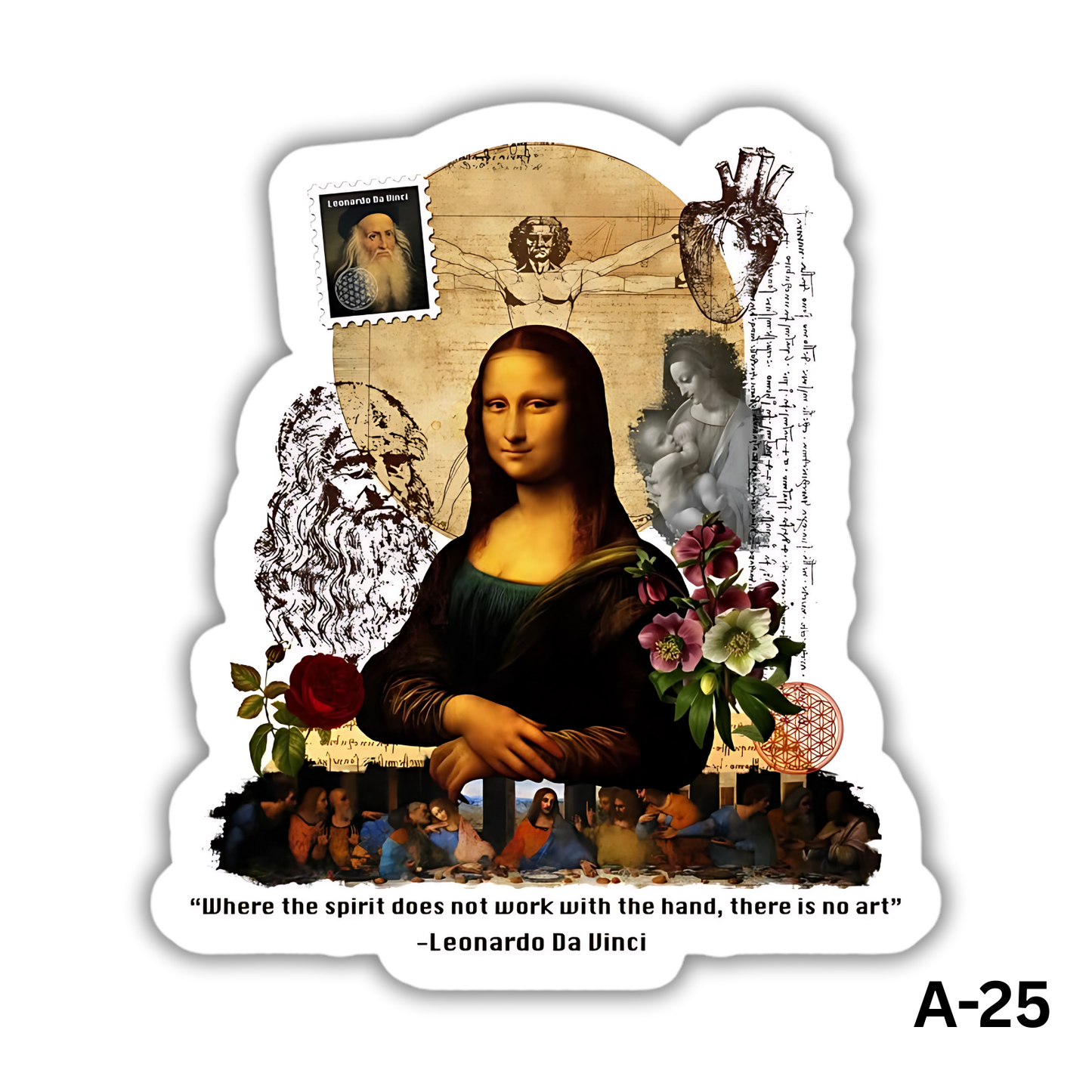 Where the spirit does not work with the hand, there is no art(A-25)