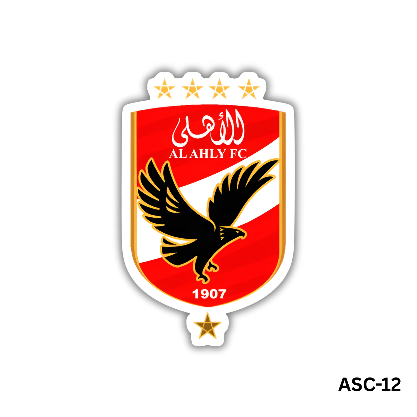 AL AHLY logo sticker (ASC-12)