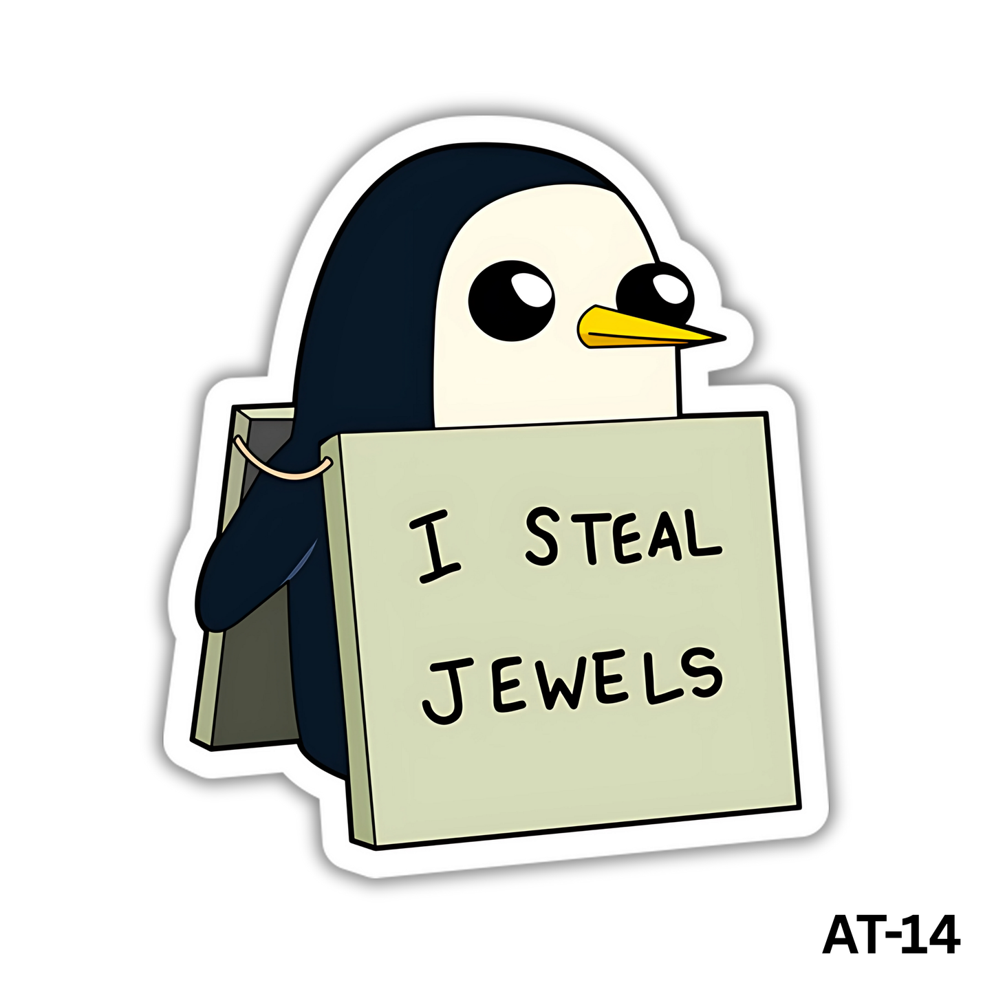 Gunter I Steal Jewels Sticker (AT-14)