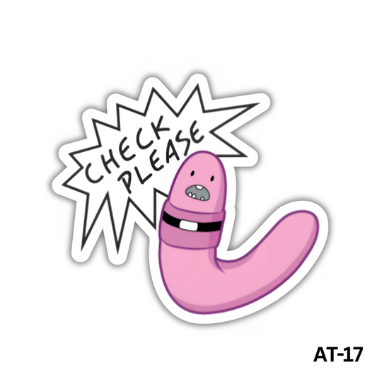 Shelby Butterson Check Please Sticker (AT-17)