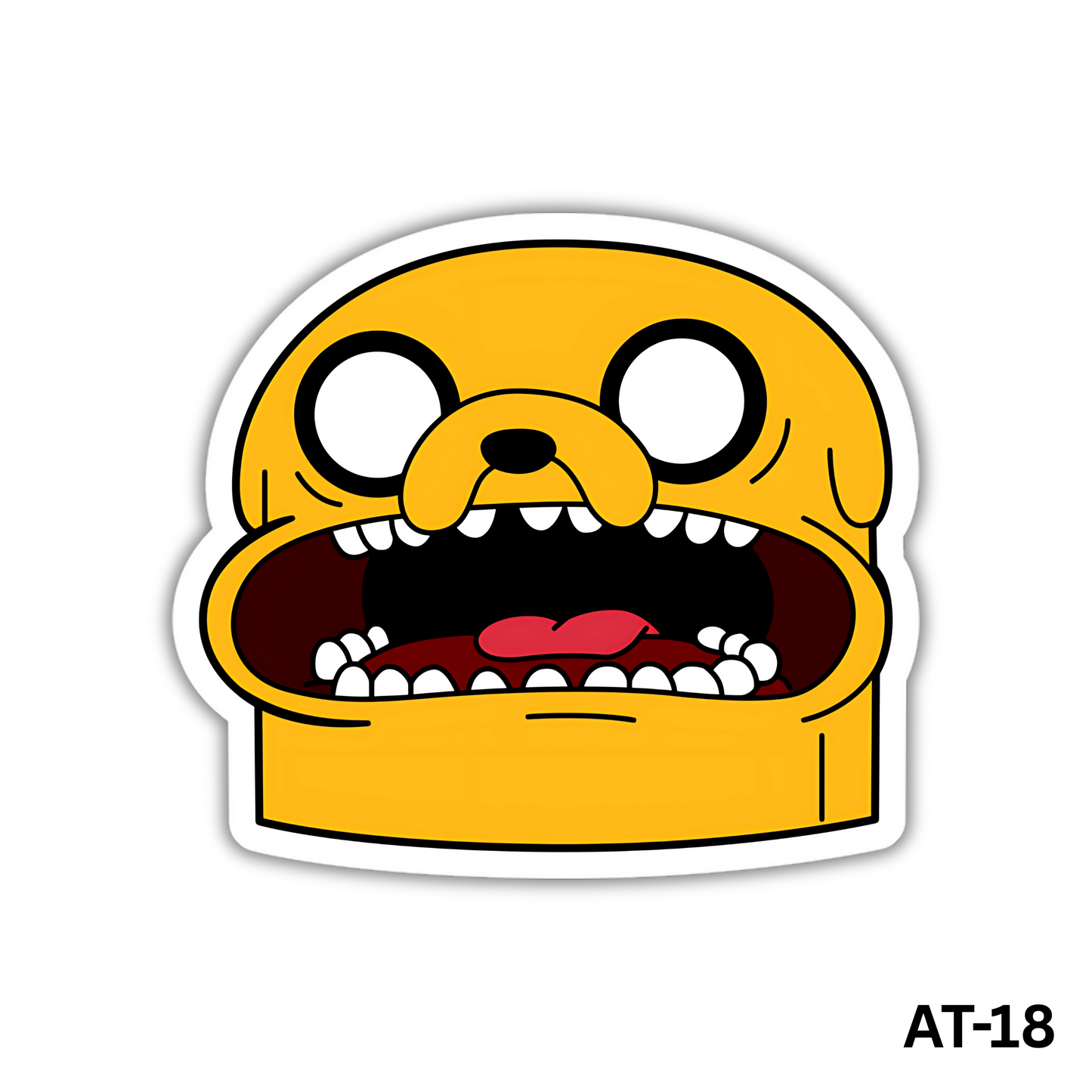 Screaming Jake Loudly Sticker (AT-18)