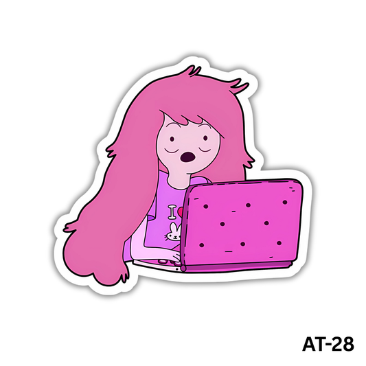 Sleepy Princess Bubblegum Sticker (AT-28)