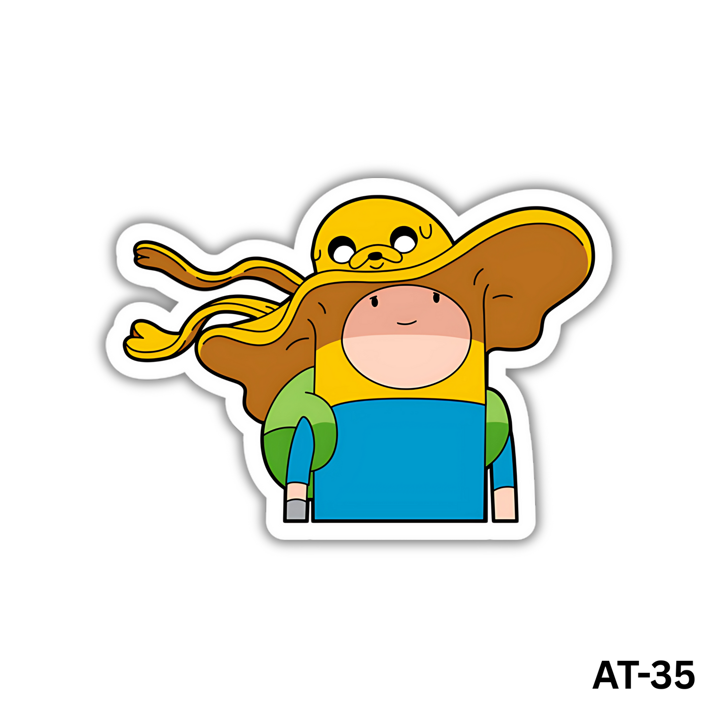 Jake Hat Sticker (AT-35)