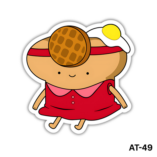 Toast Princess Sticker (AT-49)