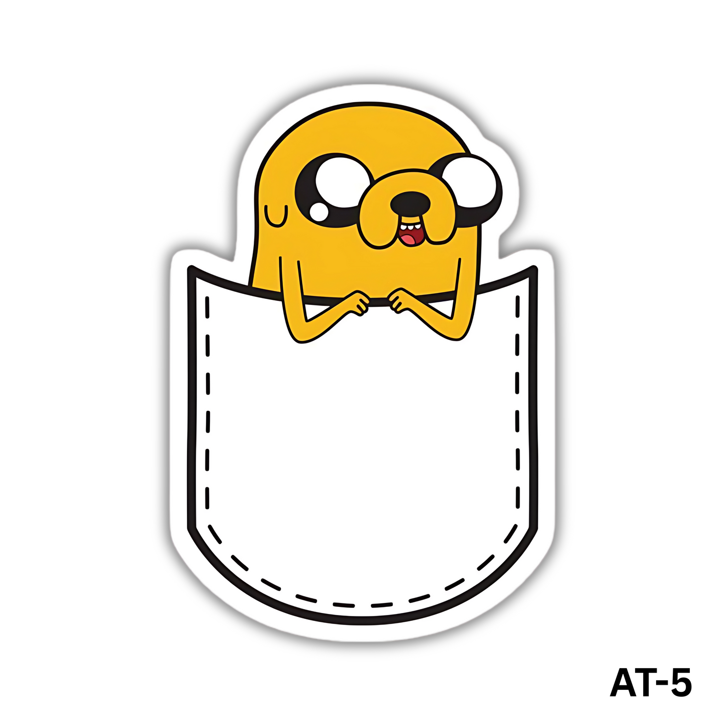 Jake the Dog Sticker (AT-5)