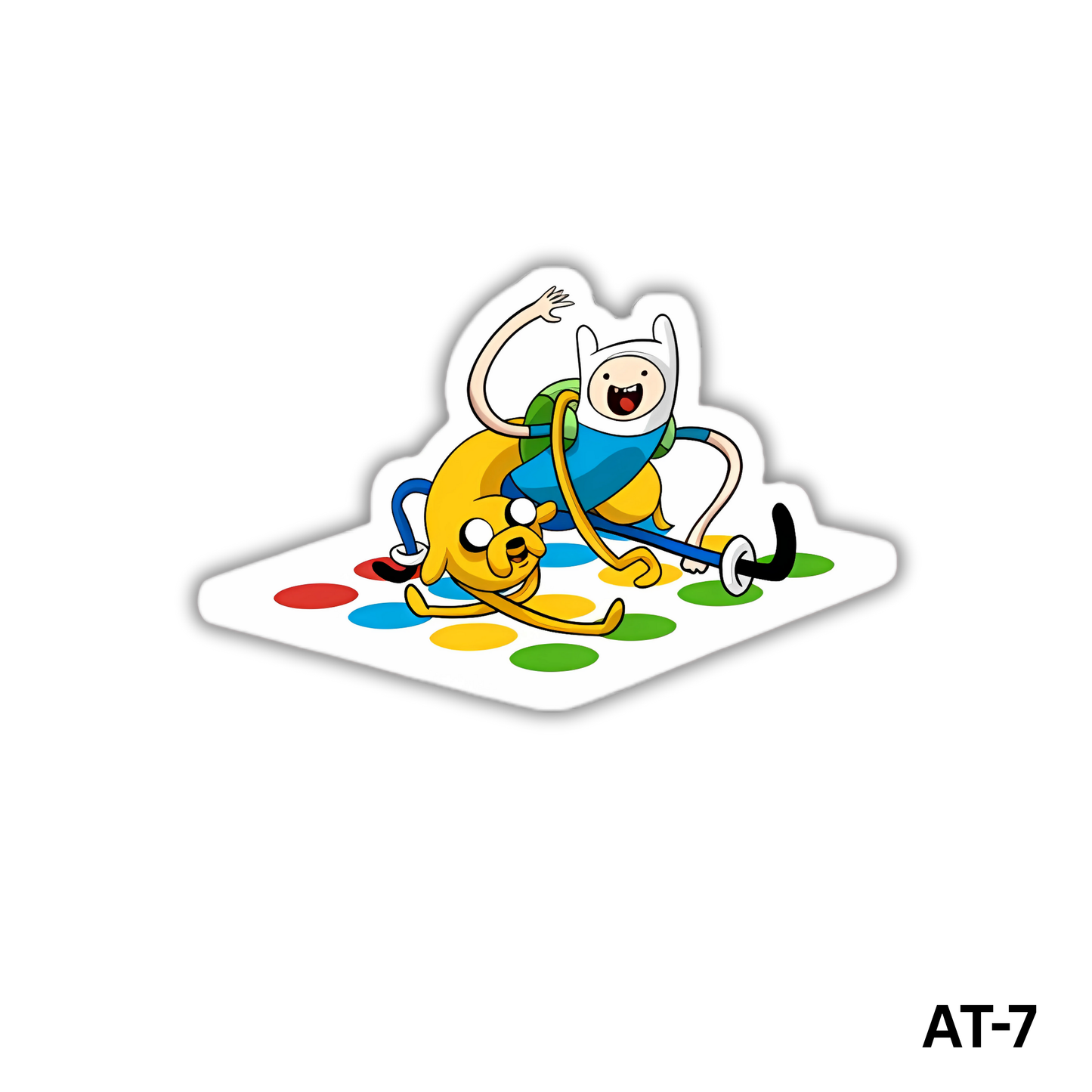 Finn & Jake Sticker (AT-7)