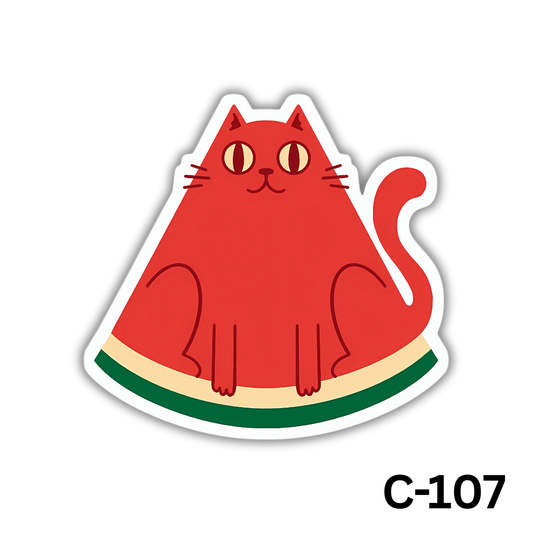 Watermelon Cat(C-107)
