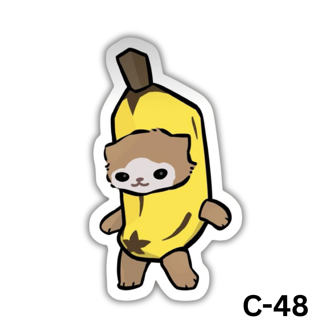 Banana Cat Sticker(C-48)