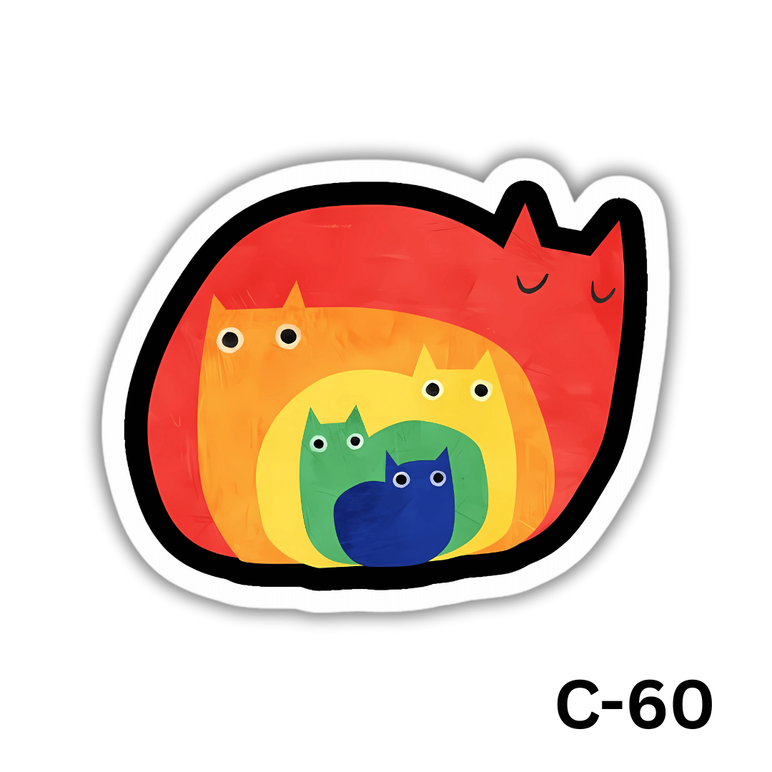 Rainbow Cats(C-60)