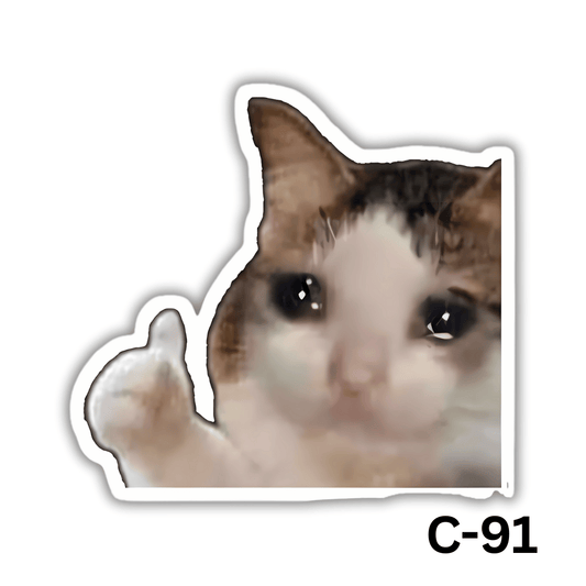 I'm good "crying cat"(C-91)