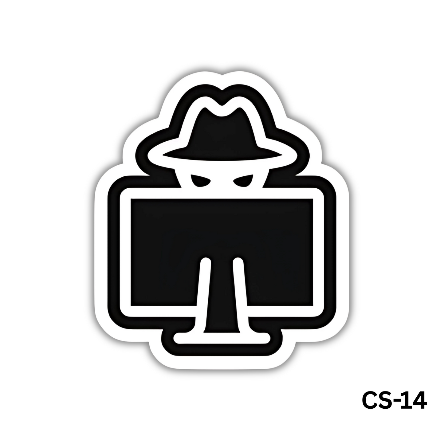 Hacker Sticker (CS-14)