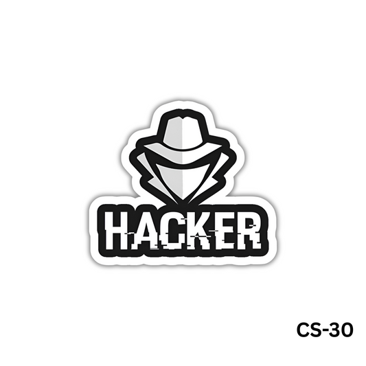 HACKER STICKER (CS-30)