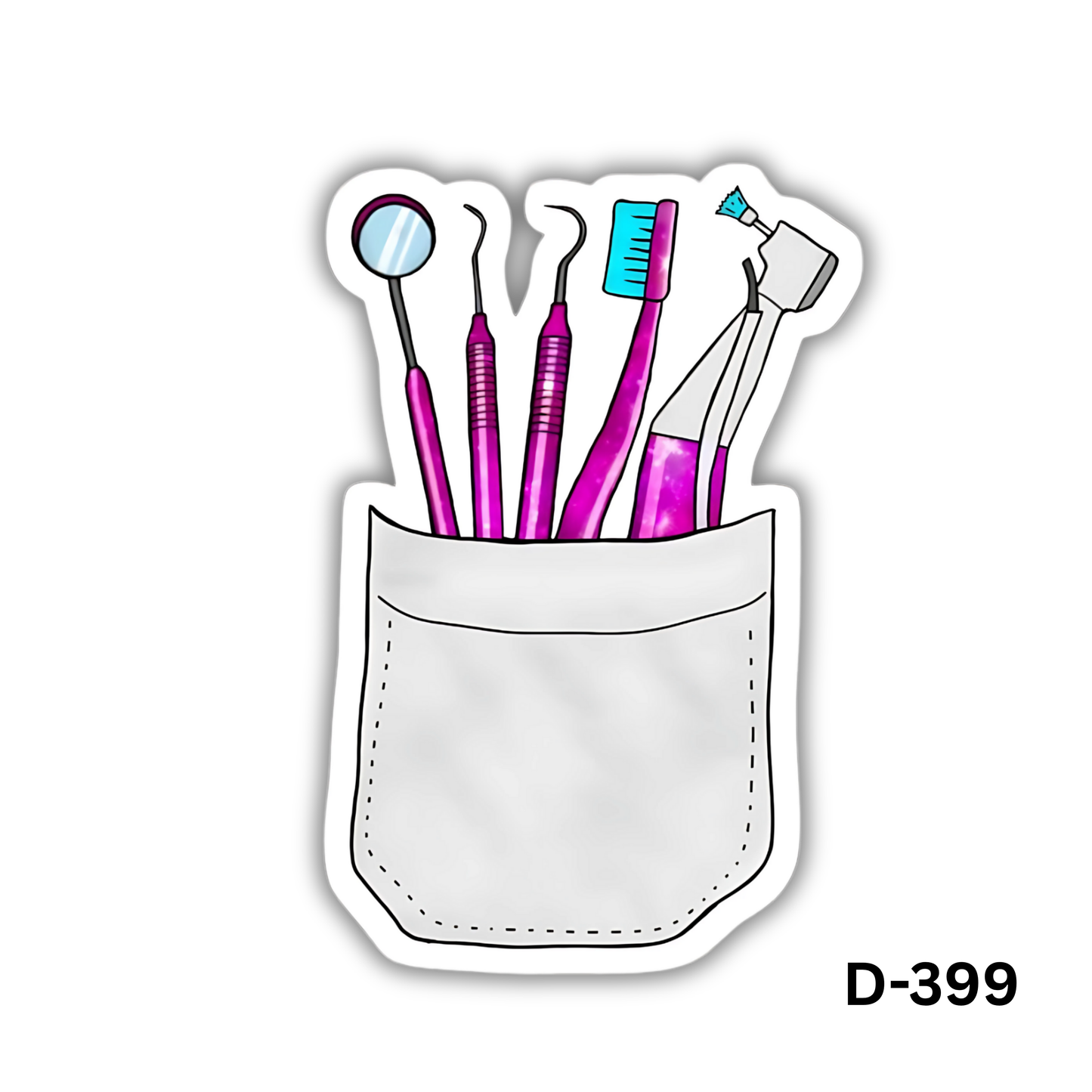 pink Dental Instruments(D-399)