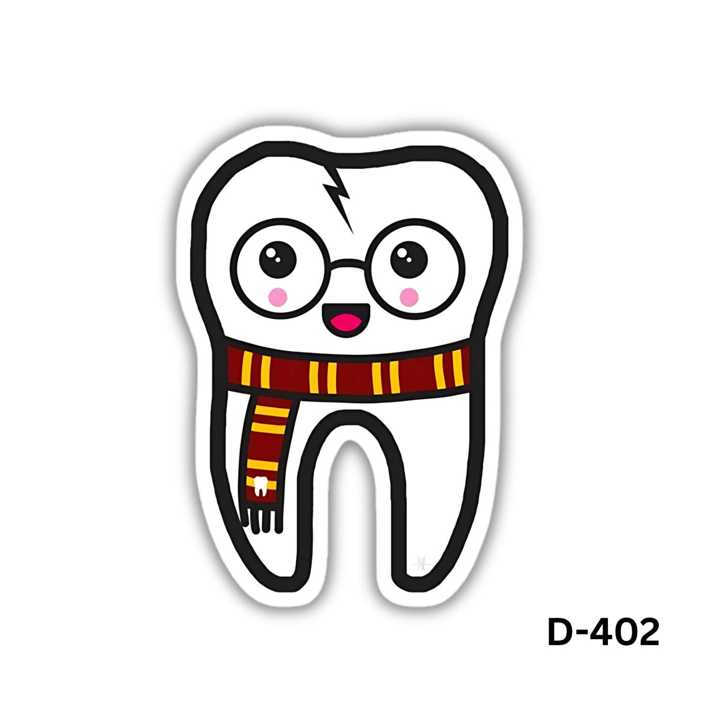 Harry potter tooth sticker(D-402)