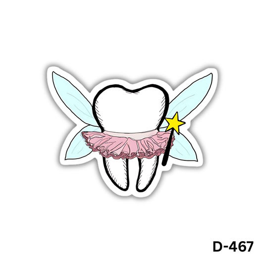 Tooth Fairy sticker(D-467)