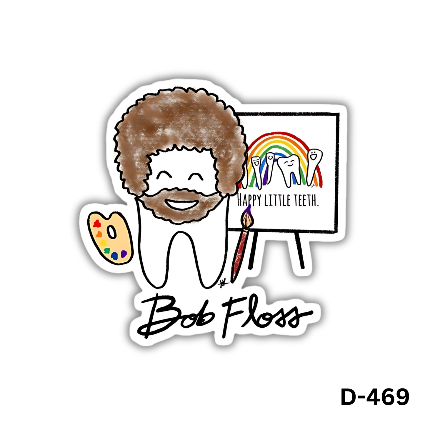 Bob Floss sticker(D-469)