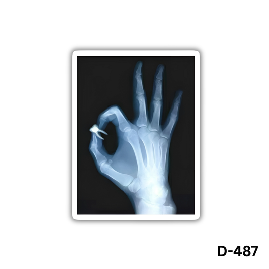 Tooth X-RAY sticker(D-487)